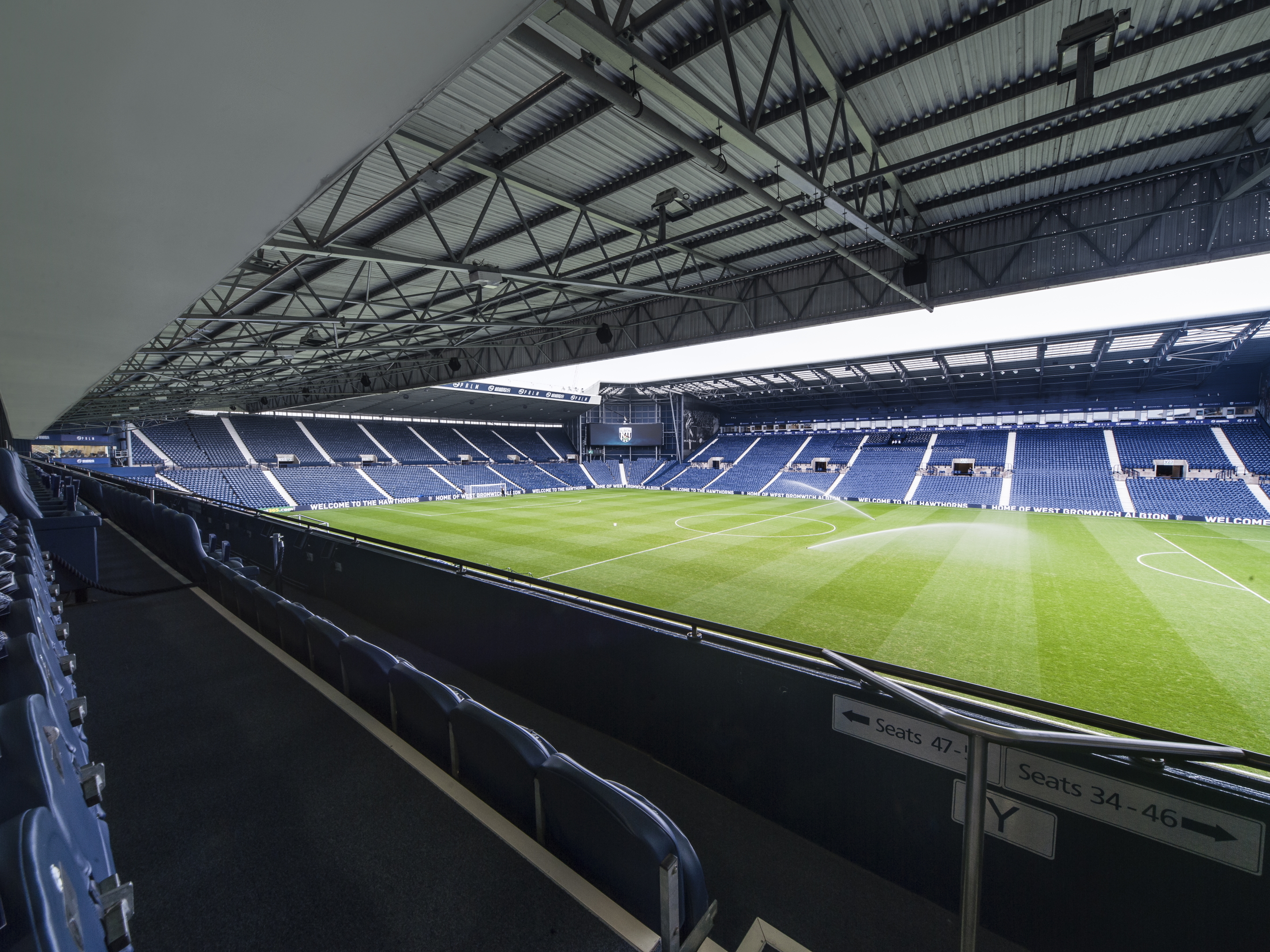 The Hawthorns Stadium - Home of West Bromwich Albion Football Club 