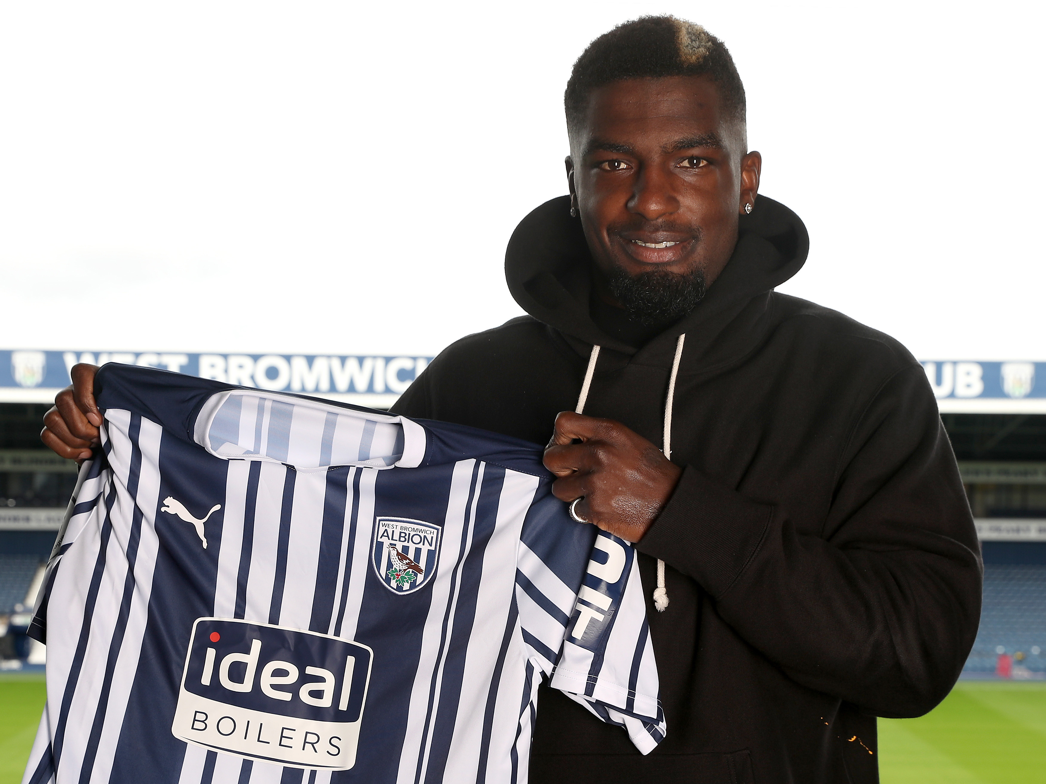 Albion have signed defender Cédric Kipré from Wigan Athletic on a four-year deal