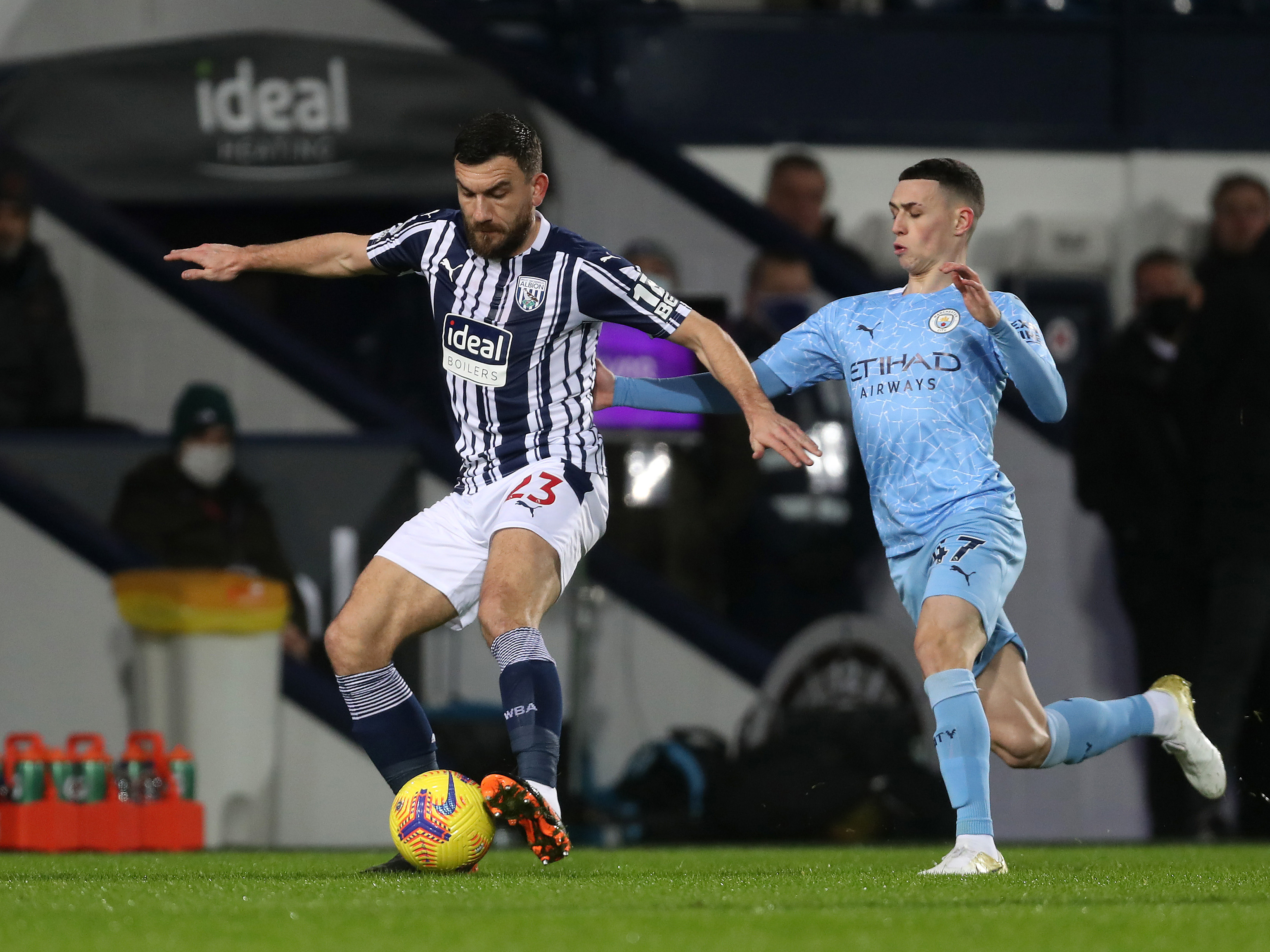 West Bromwich 0 x 5 Manchester City