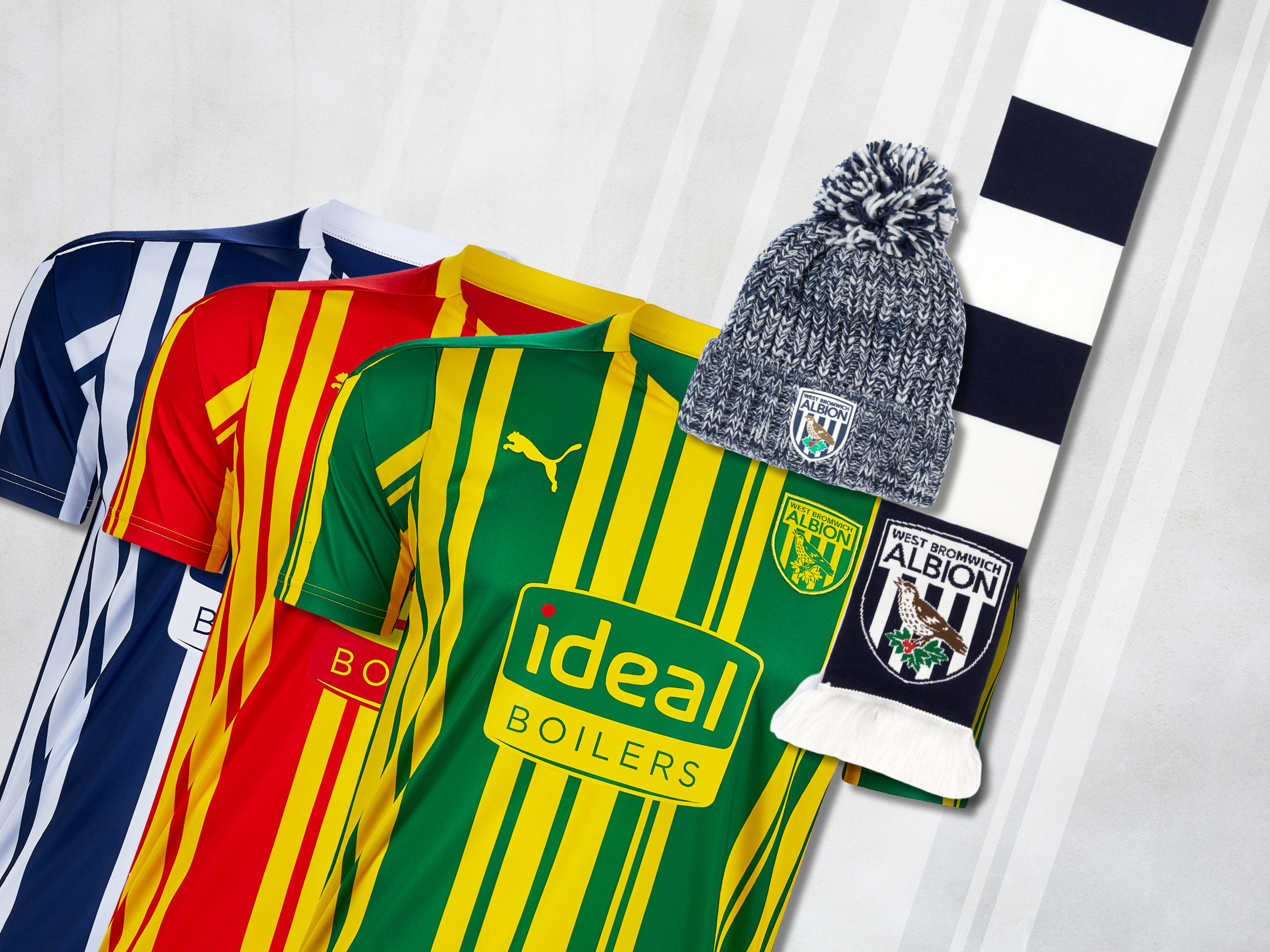 Free hat and scarf with replica shirts