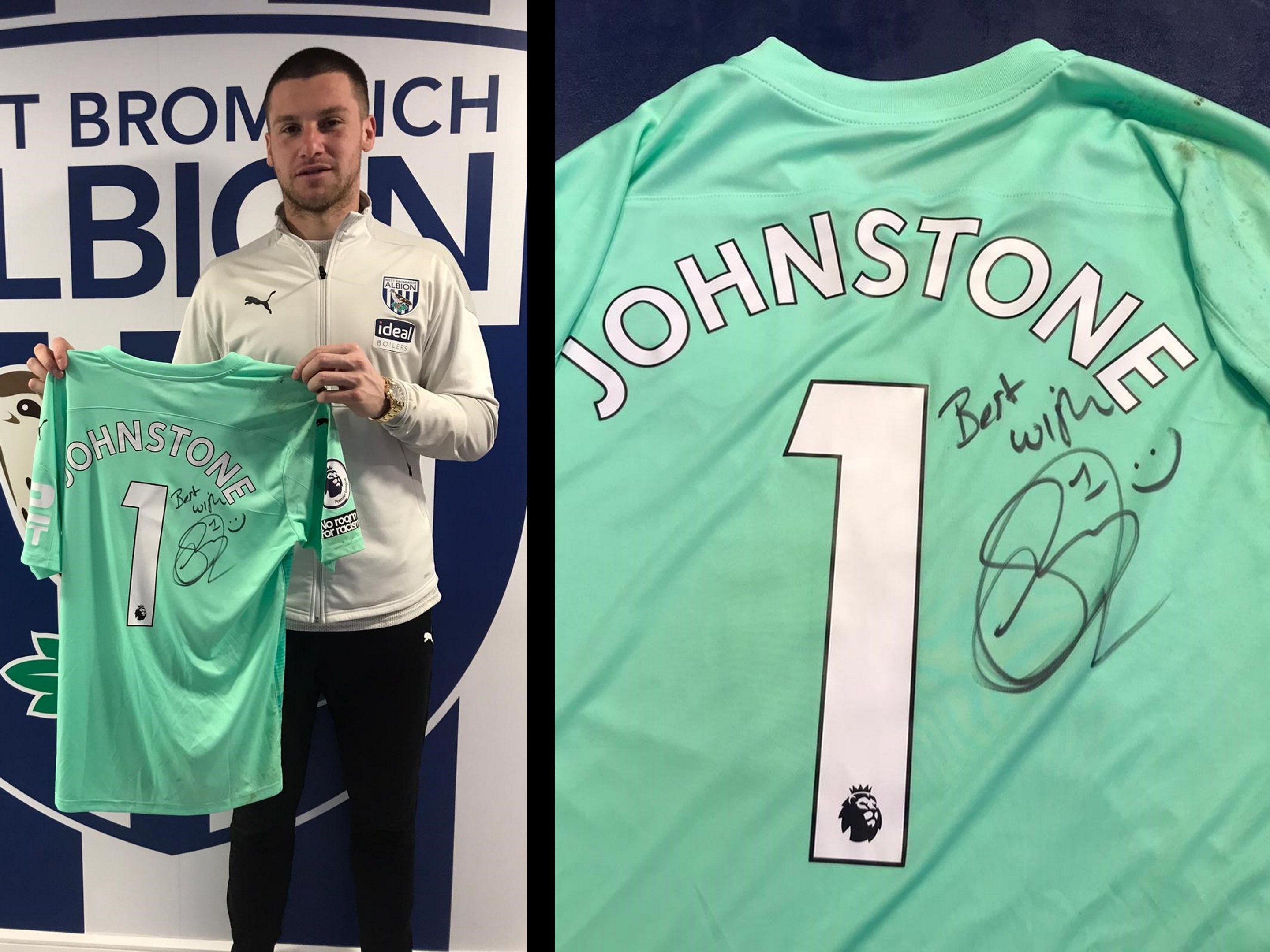 Johnstone Signed Shirt