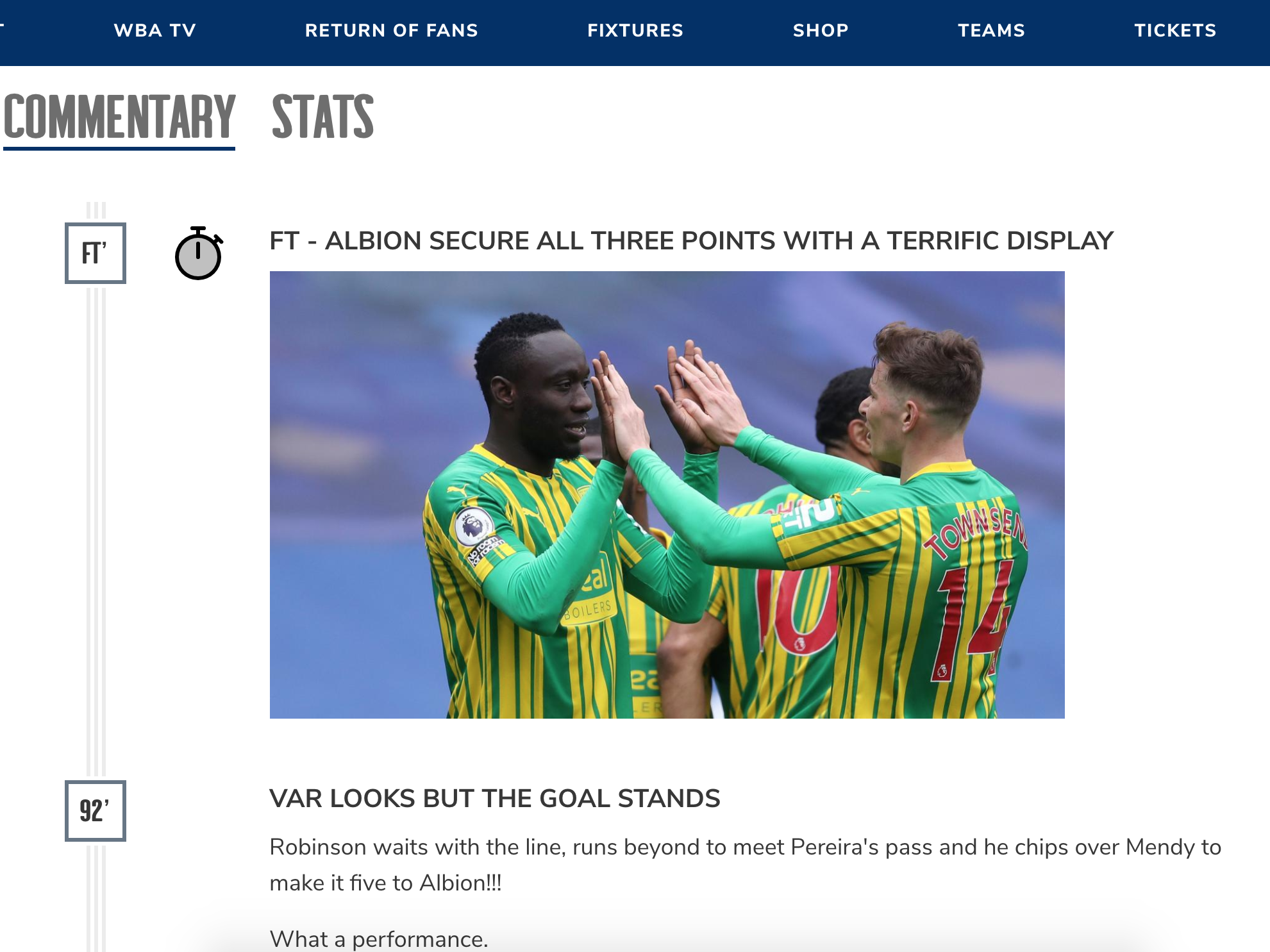 West Bromwich Albion on the App Store