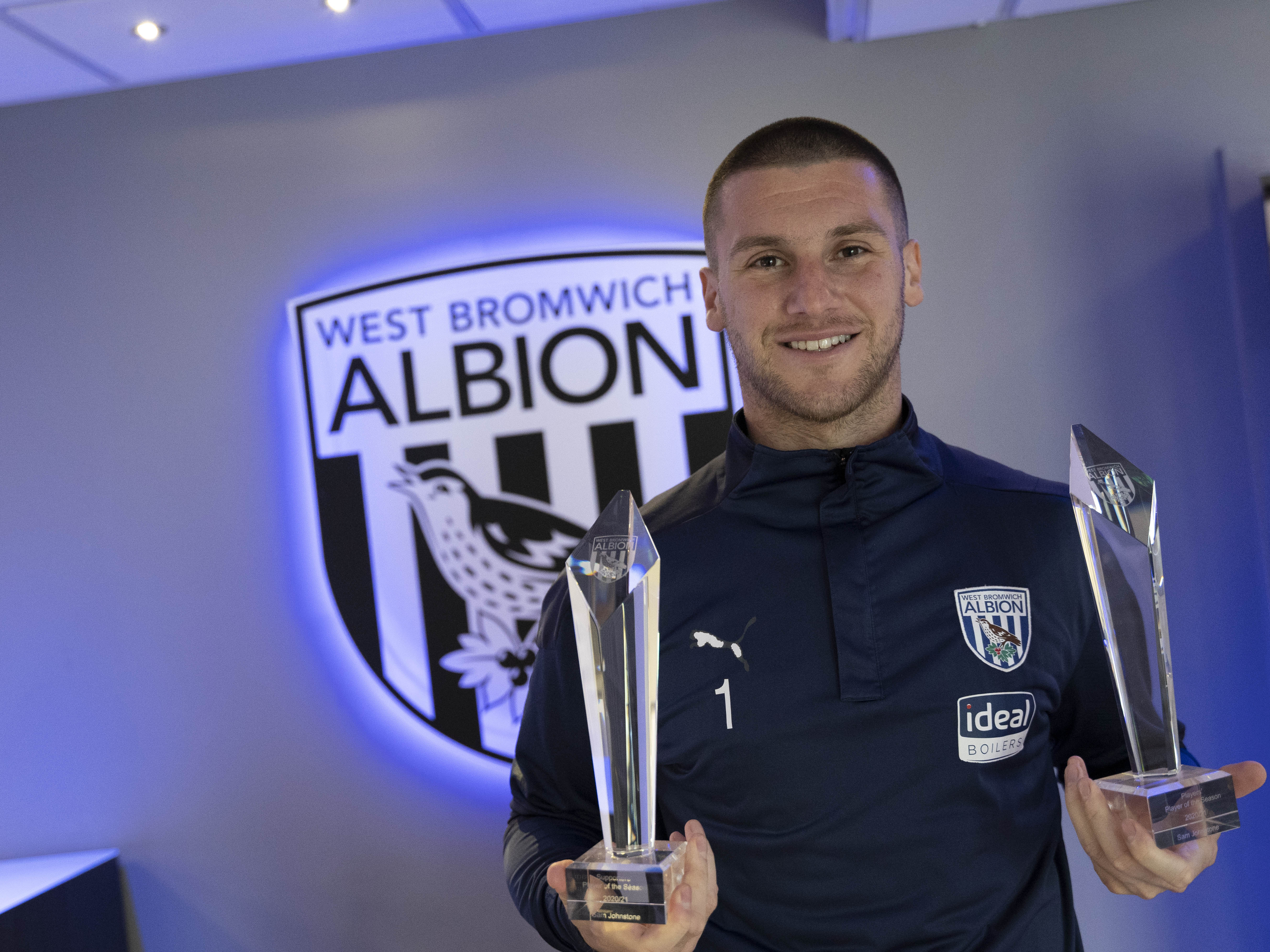 Sam Johnstone has capped off an impressive campaign by picking up a trio of Albion accolades on the day he was included in England’s provisional Euro 2020 squad