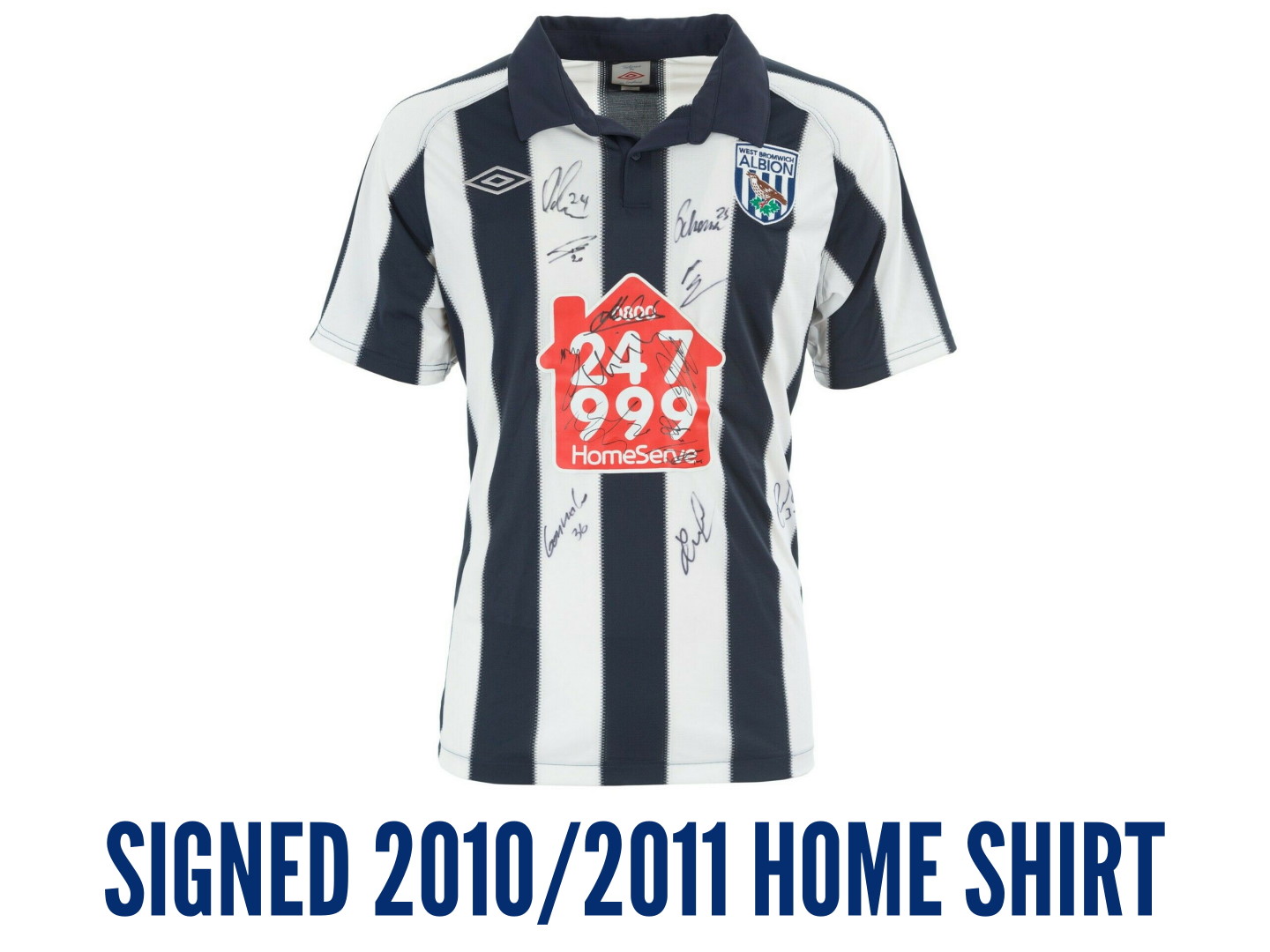 Signed 2010-2011 Home Shirt