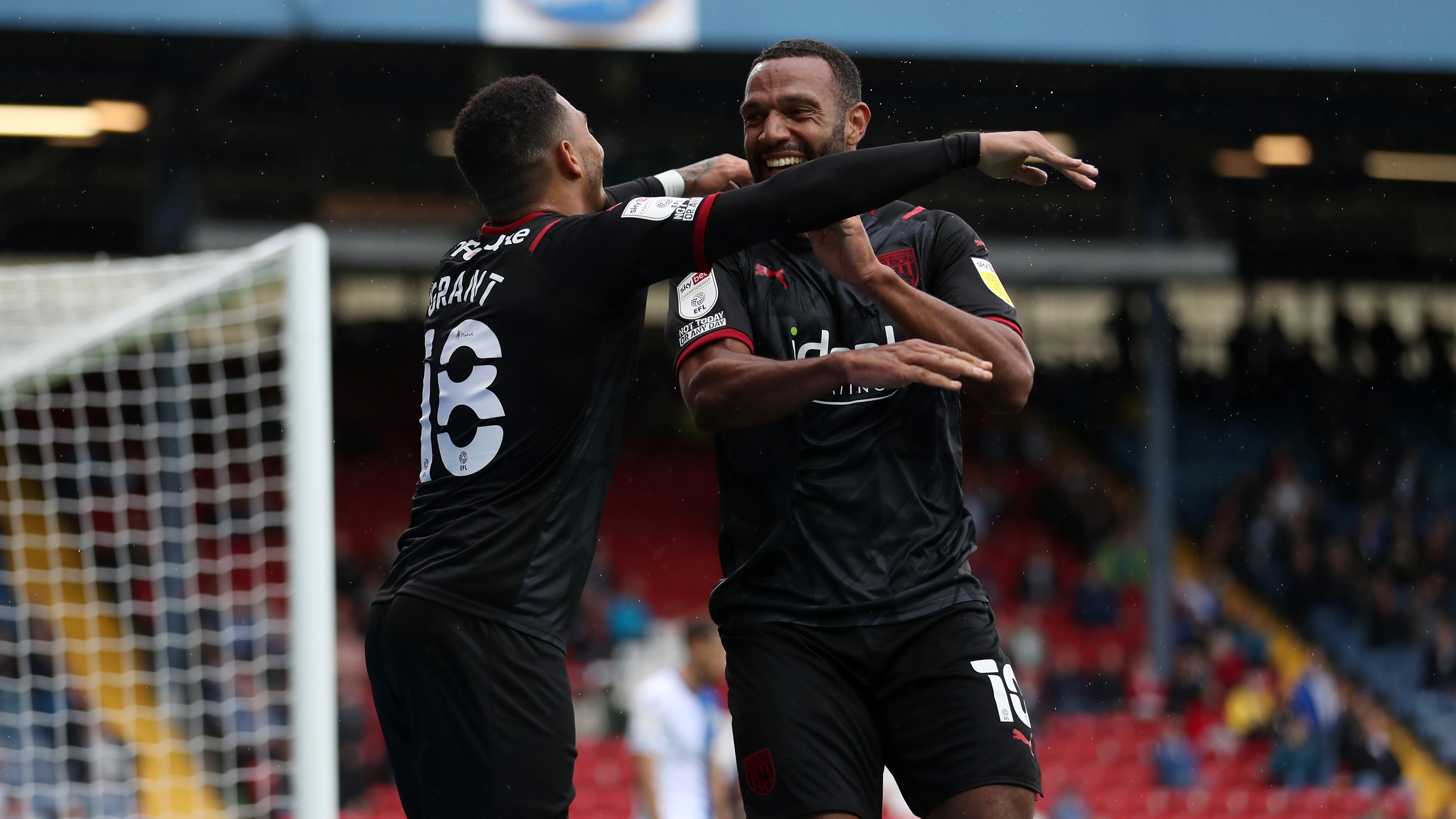 Matt Phillips and Karlan Grant at Blackburn