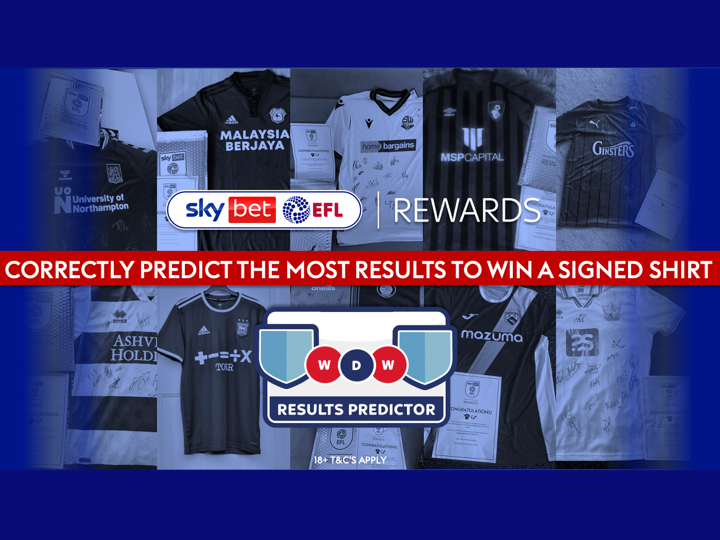 A fully signed Albion shirt could be yours!