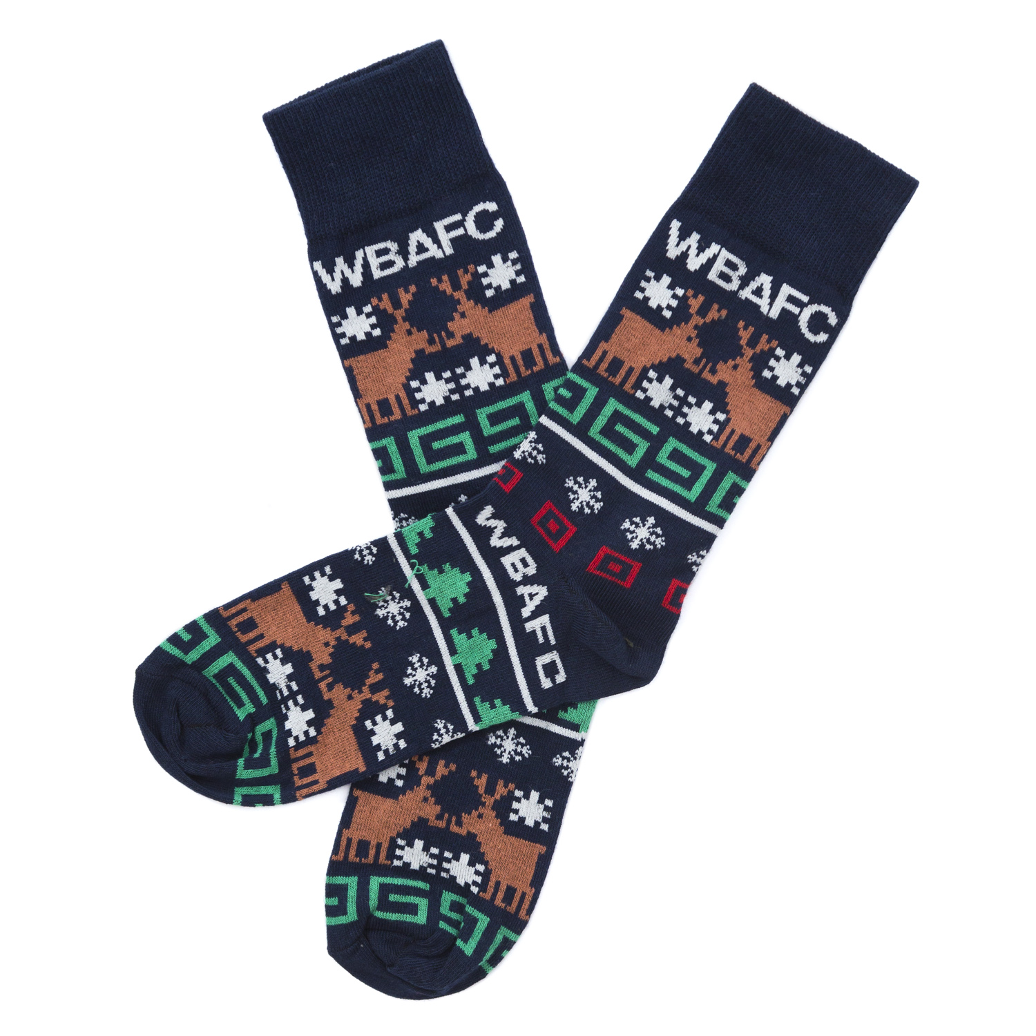 Fairisle Christmas Socks