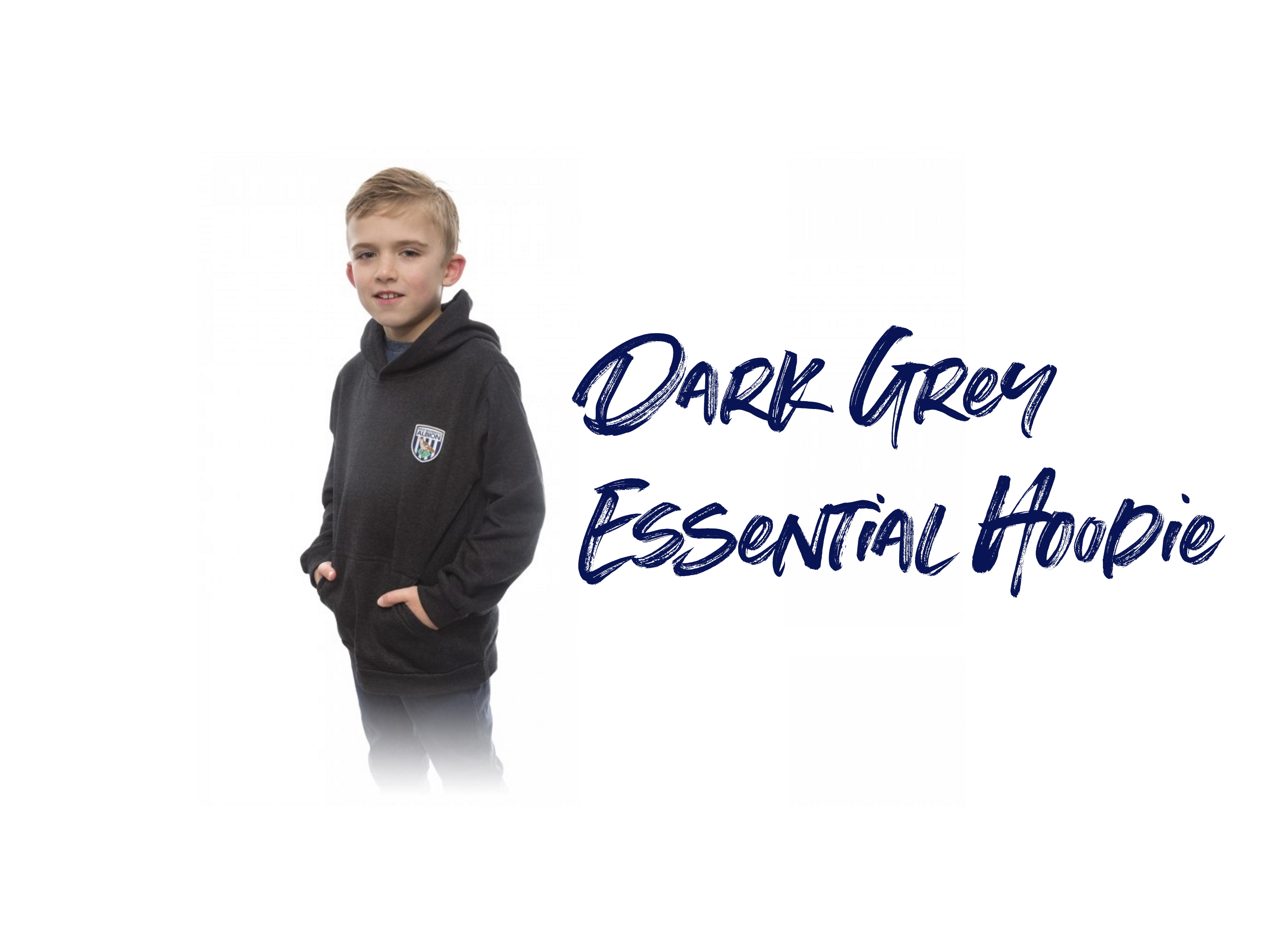 Dark Grey Essential Junior Hoodie