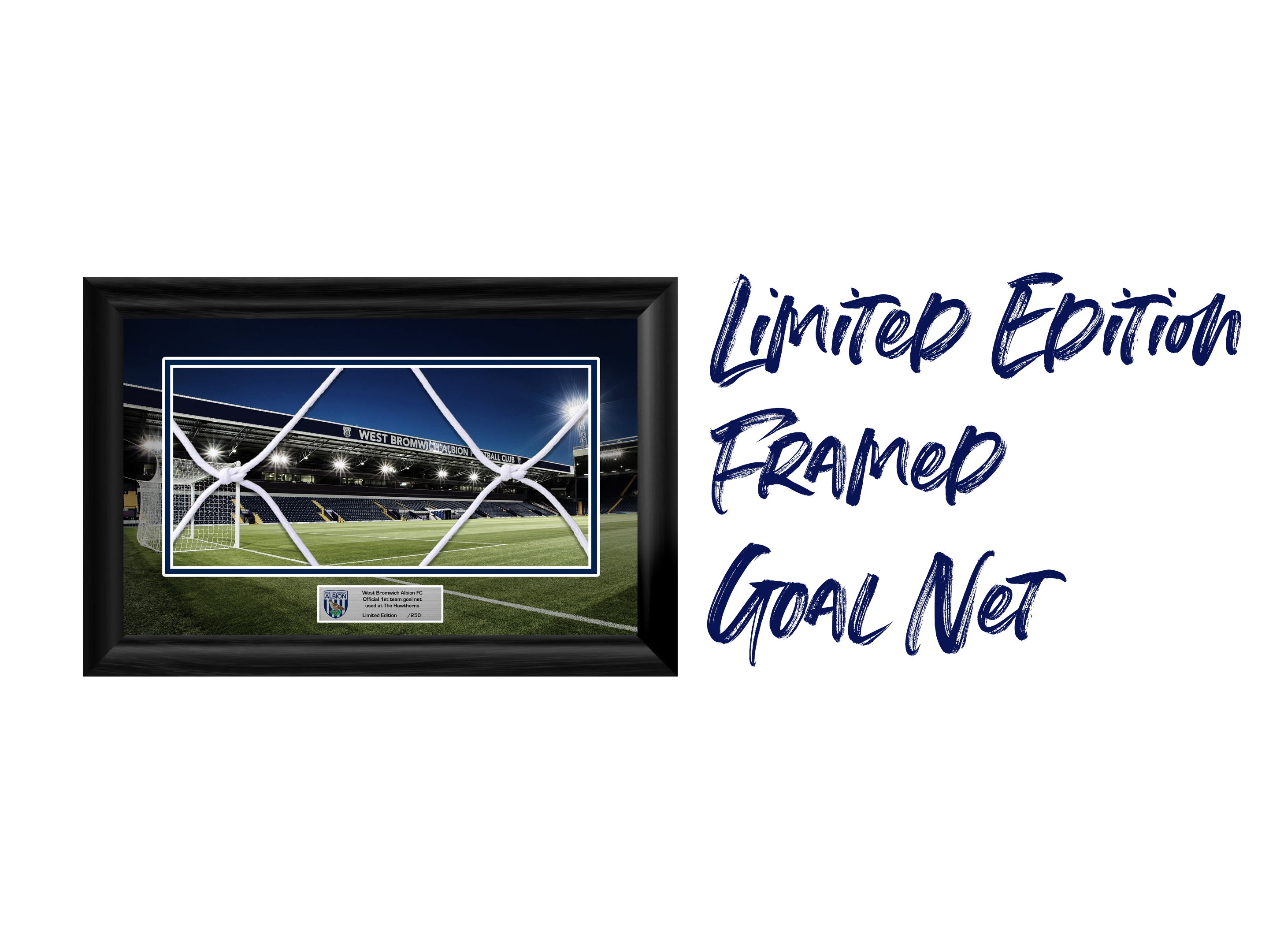 Limited Edition Framed Goal Net
