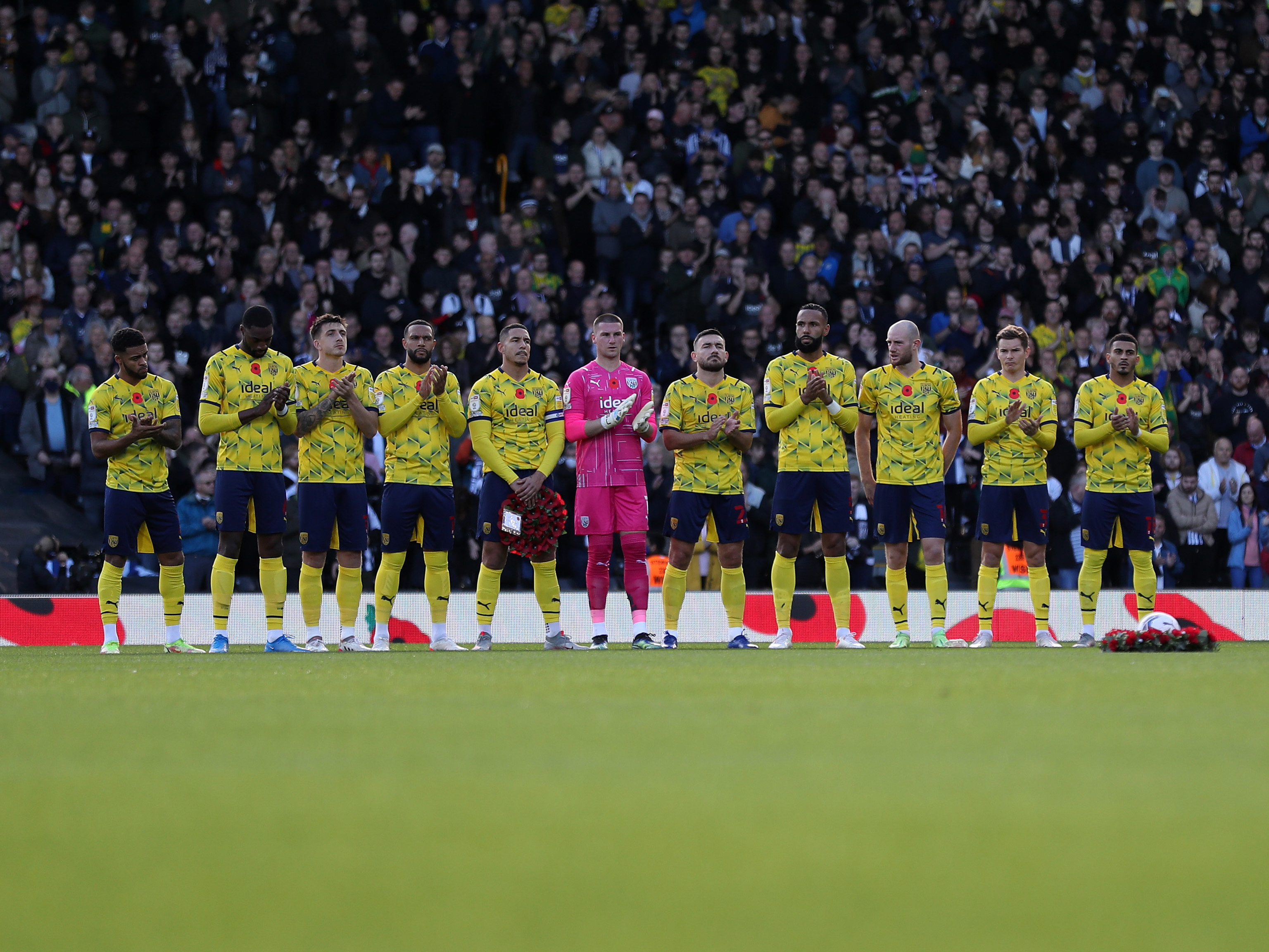 Albion donned poppy-adorned shirts at Fulham’s Craven Cottage last Saturday to show their support for the Royal British Legion – and you can bid on them now