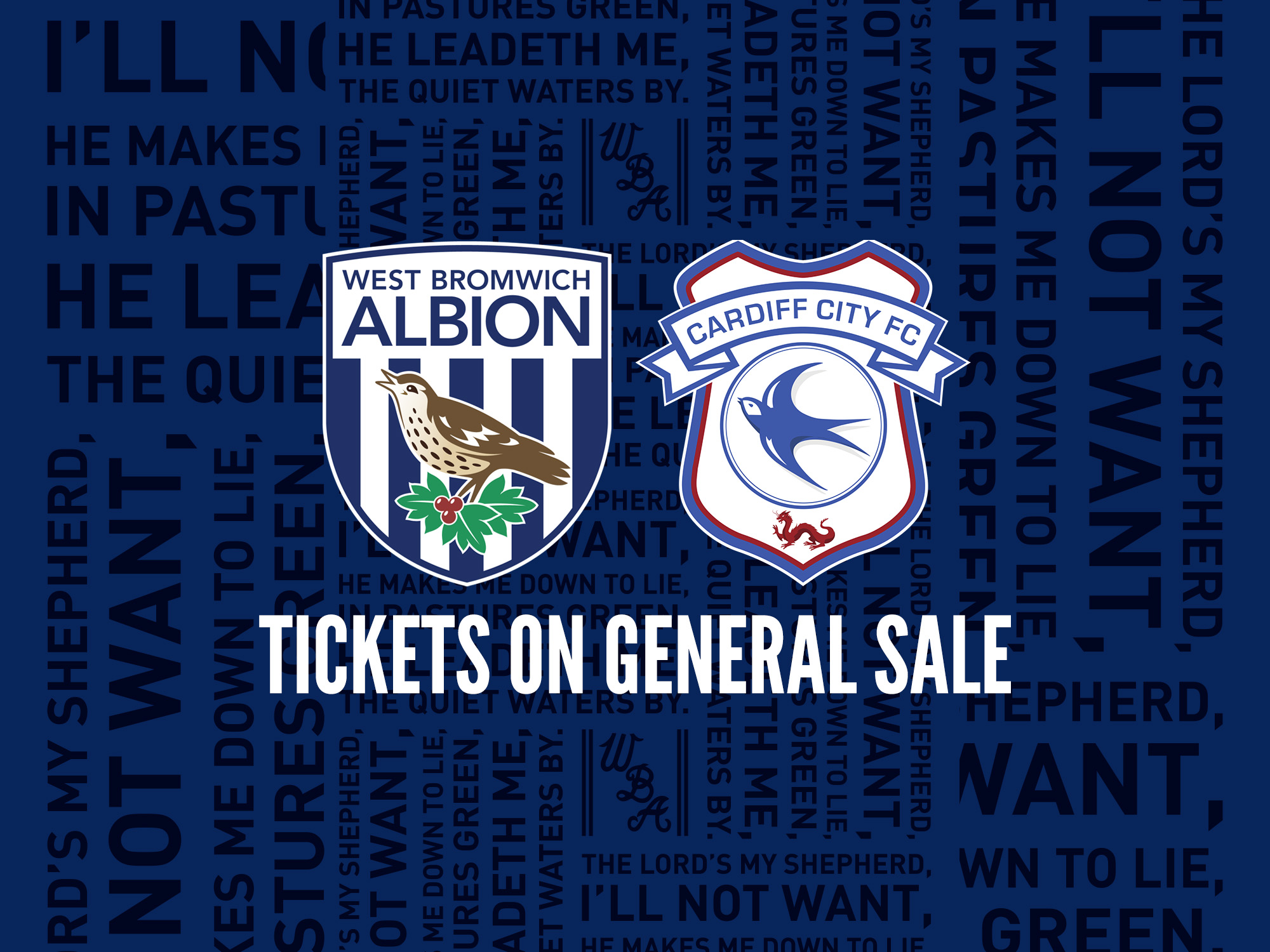 Cardiff City on general sale