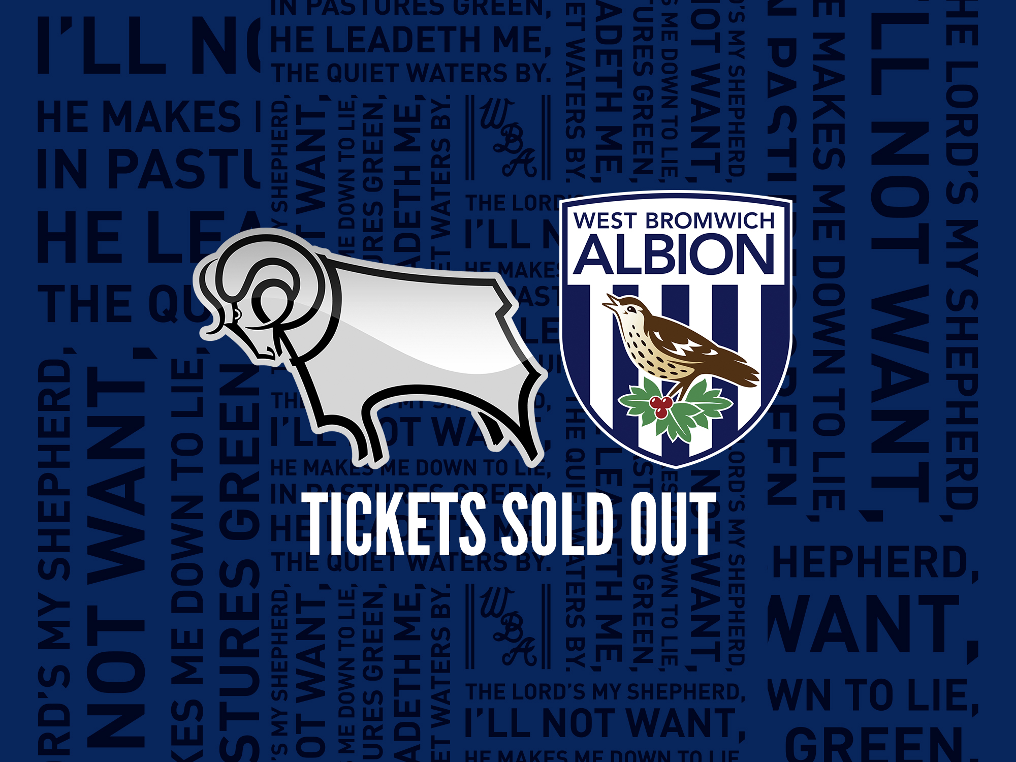 Derby sold out