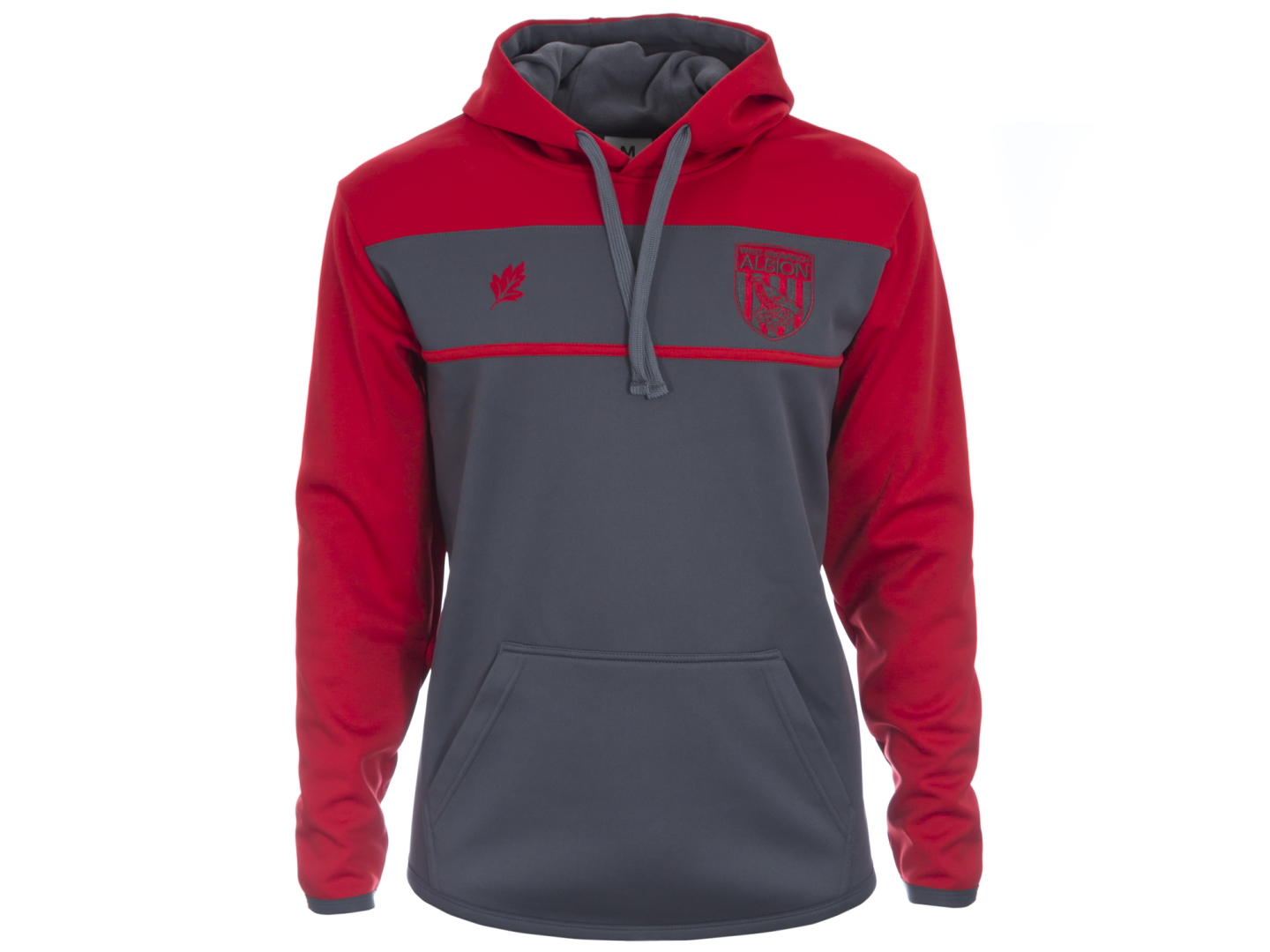 Activewear Hoodie - Grey/Red