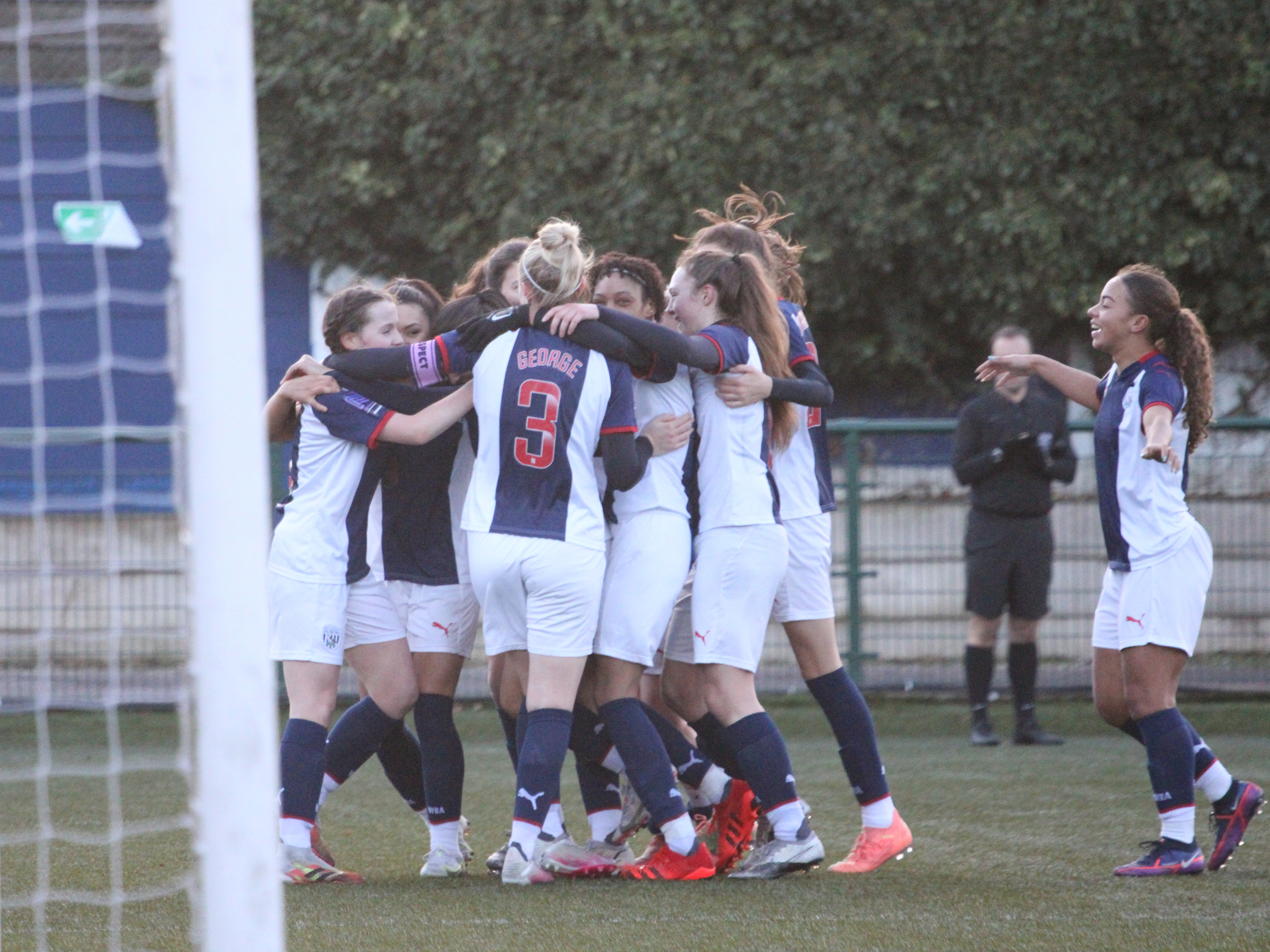 Albion Women kicked-off 2022 by netting a dramatic late goal to beat Stoke City 1-0 at Coles Lane on Sunday