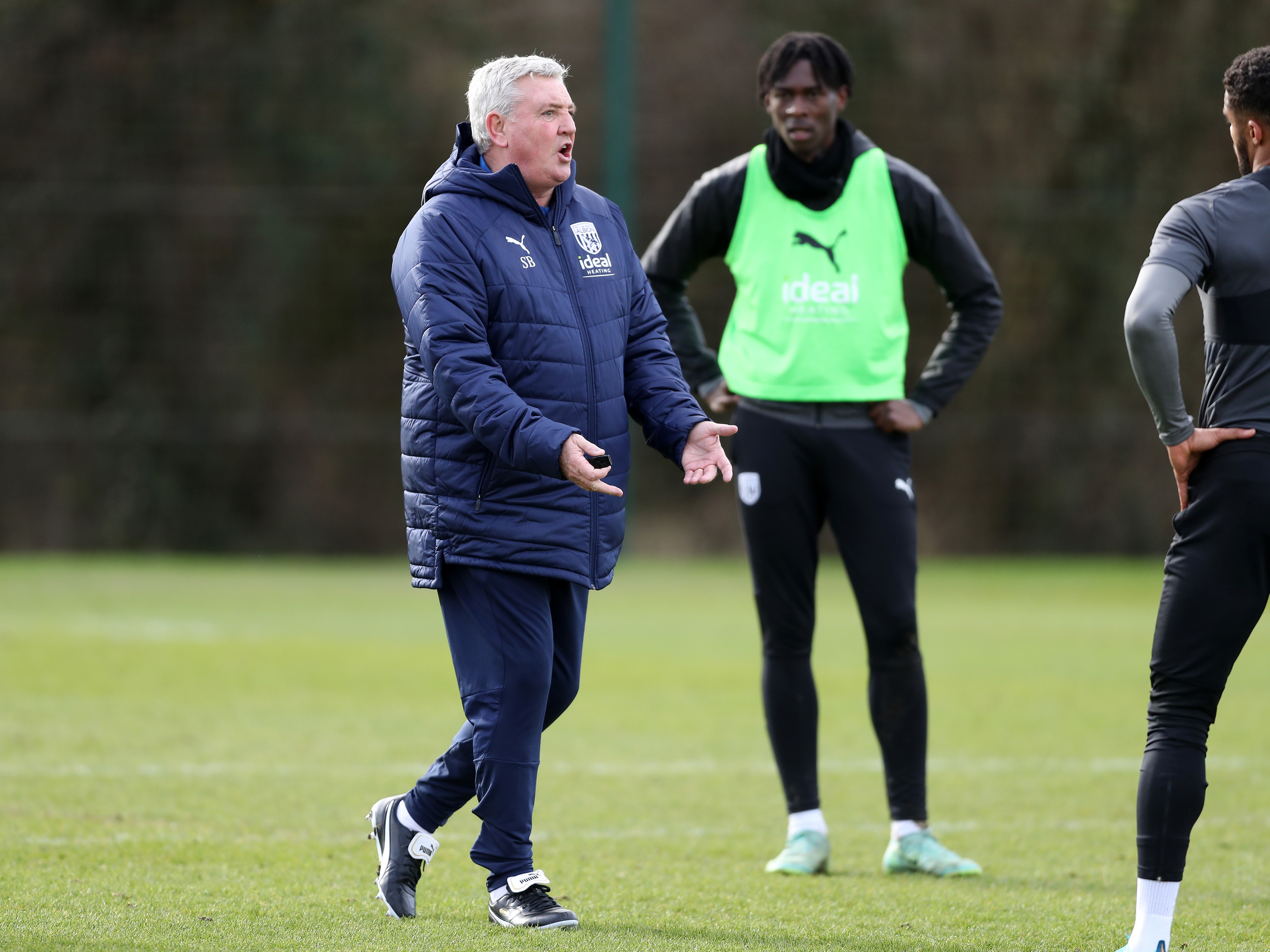 Steve Bruce training 2