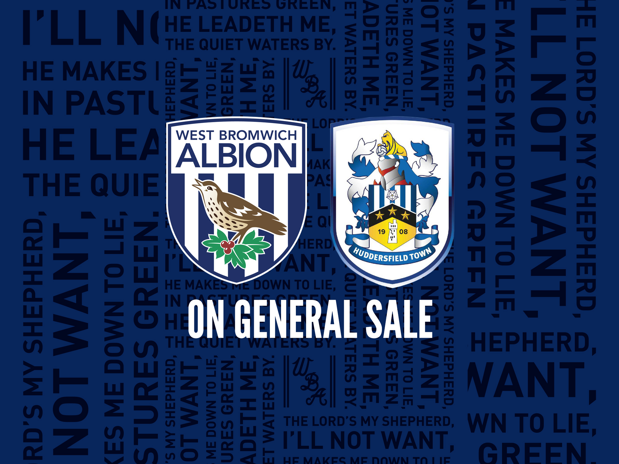 Huddersfield tickets on general sale