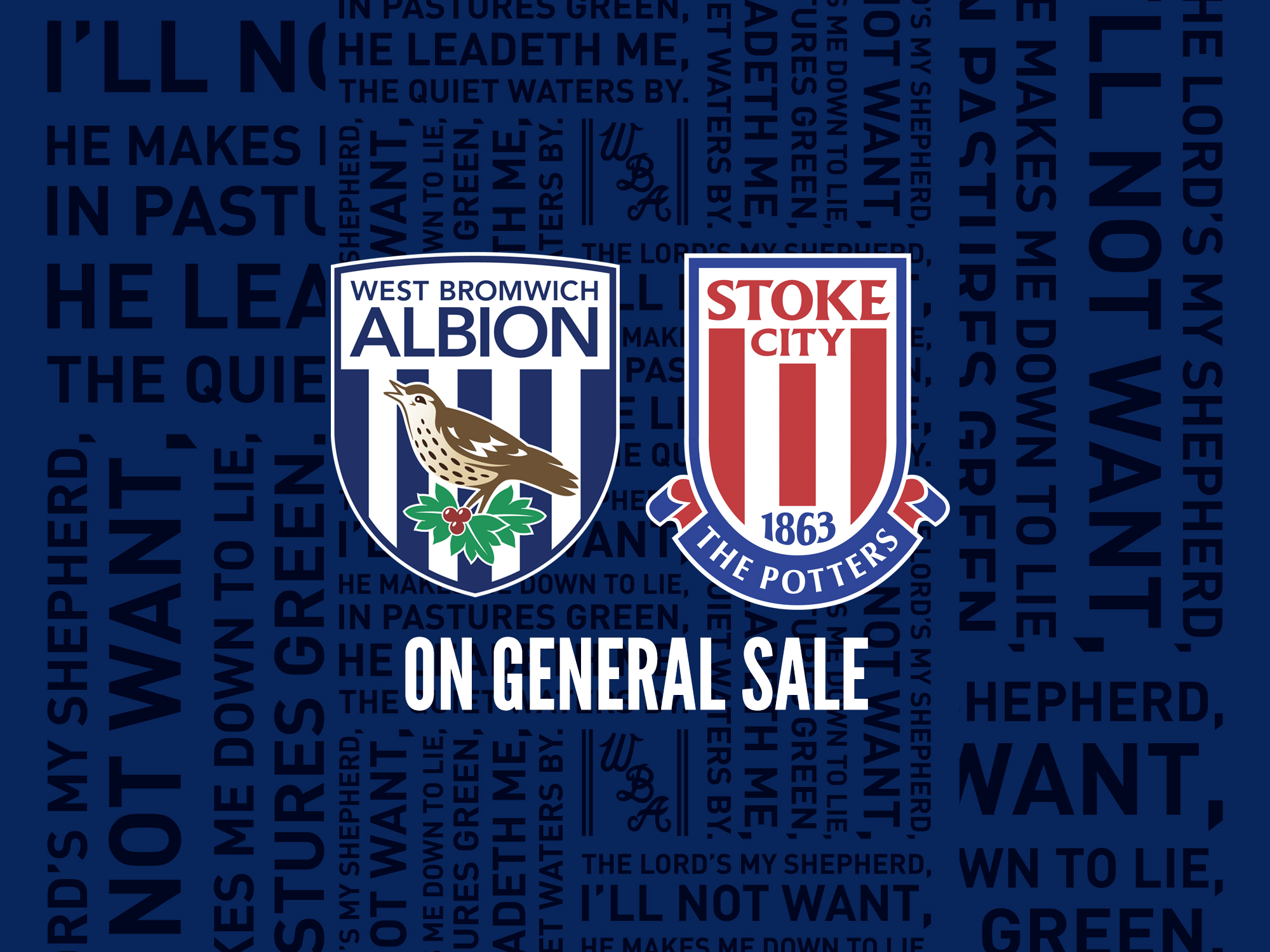 Albion's home game against Stoke is now on general sale