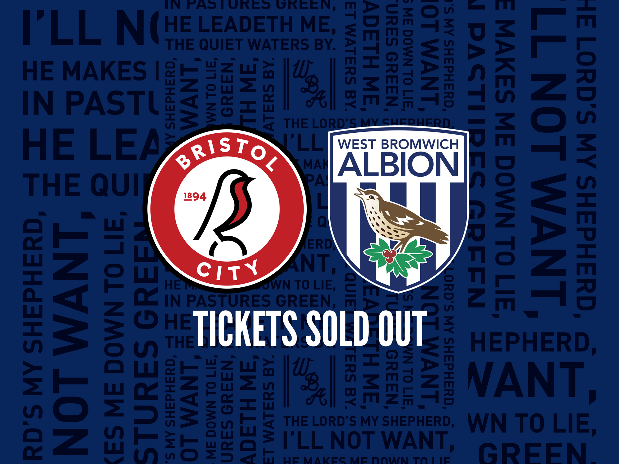 Bristol City sold out