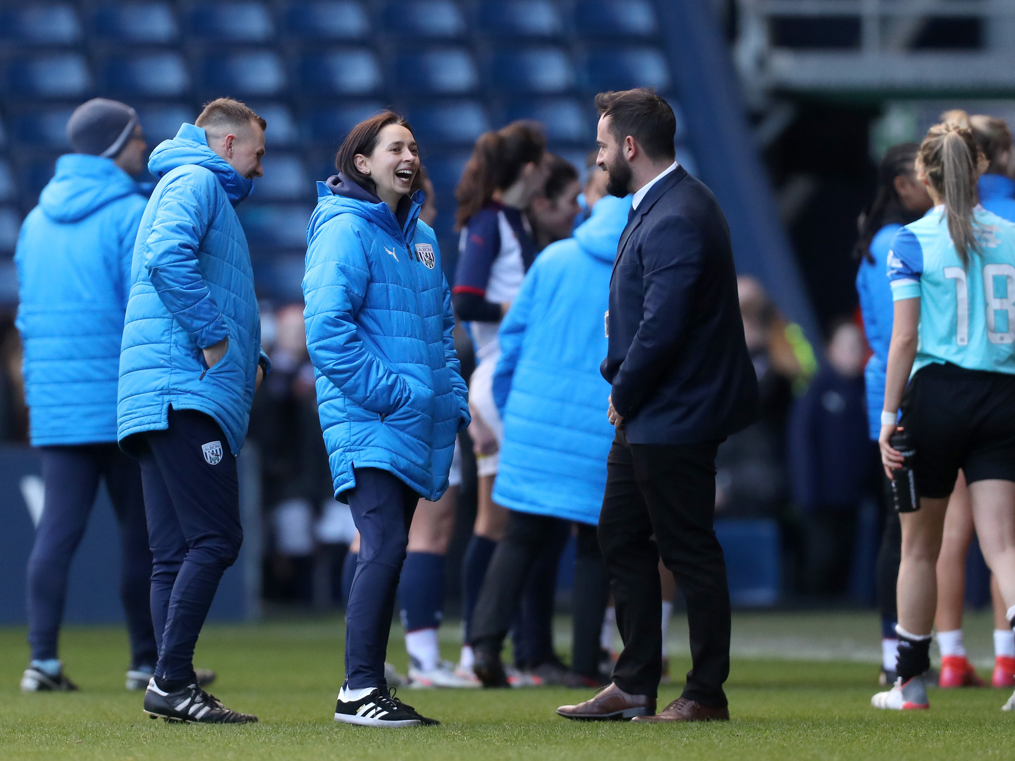 Jenny Sugarman was delighted with her team's display at The Hawthorns