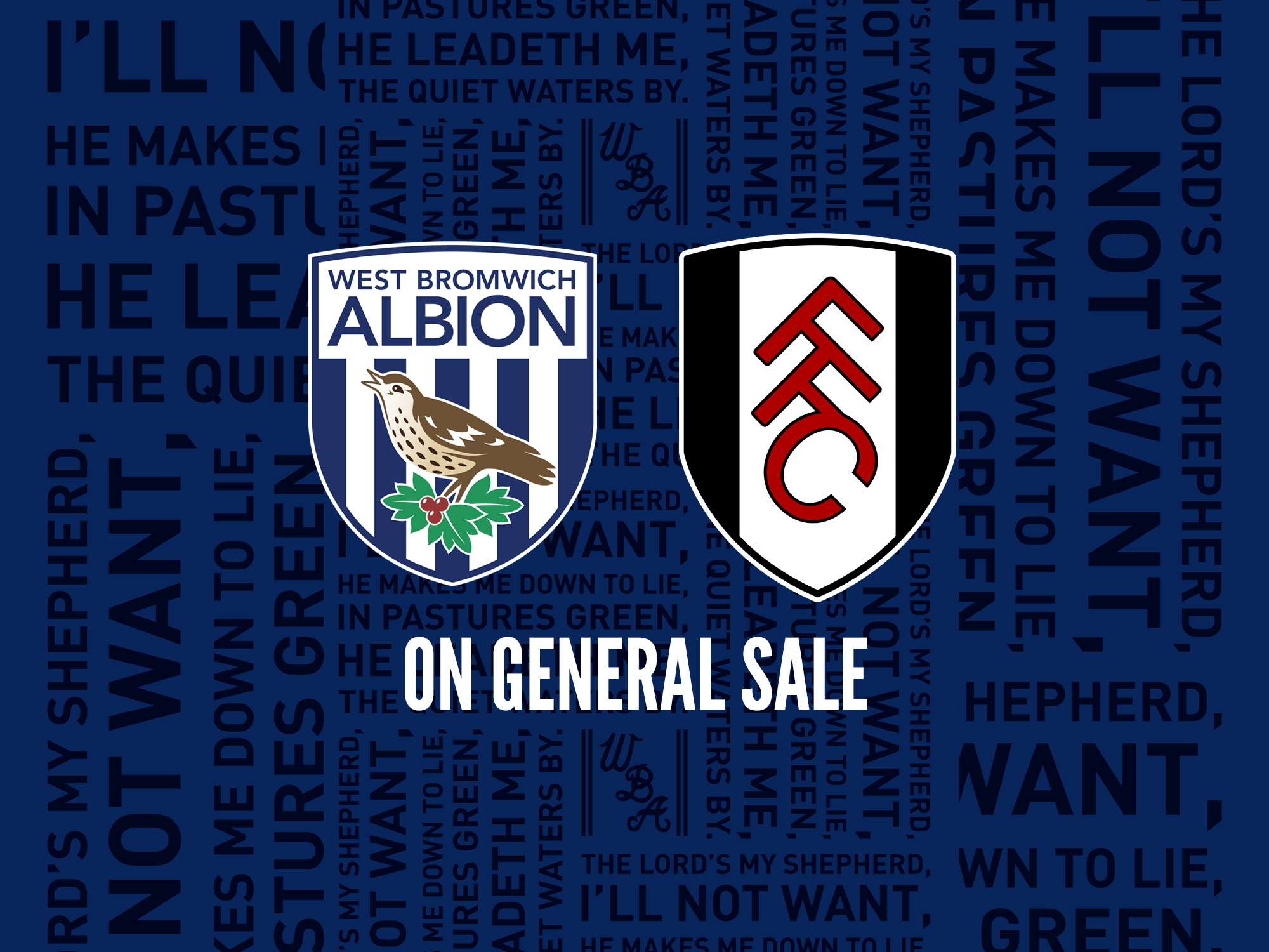 Fulham tickets are on general sale