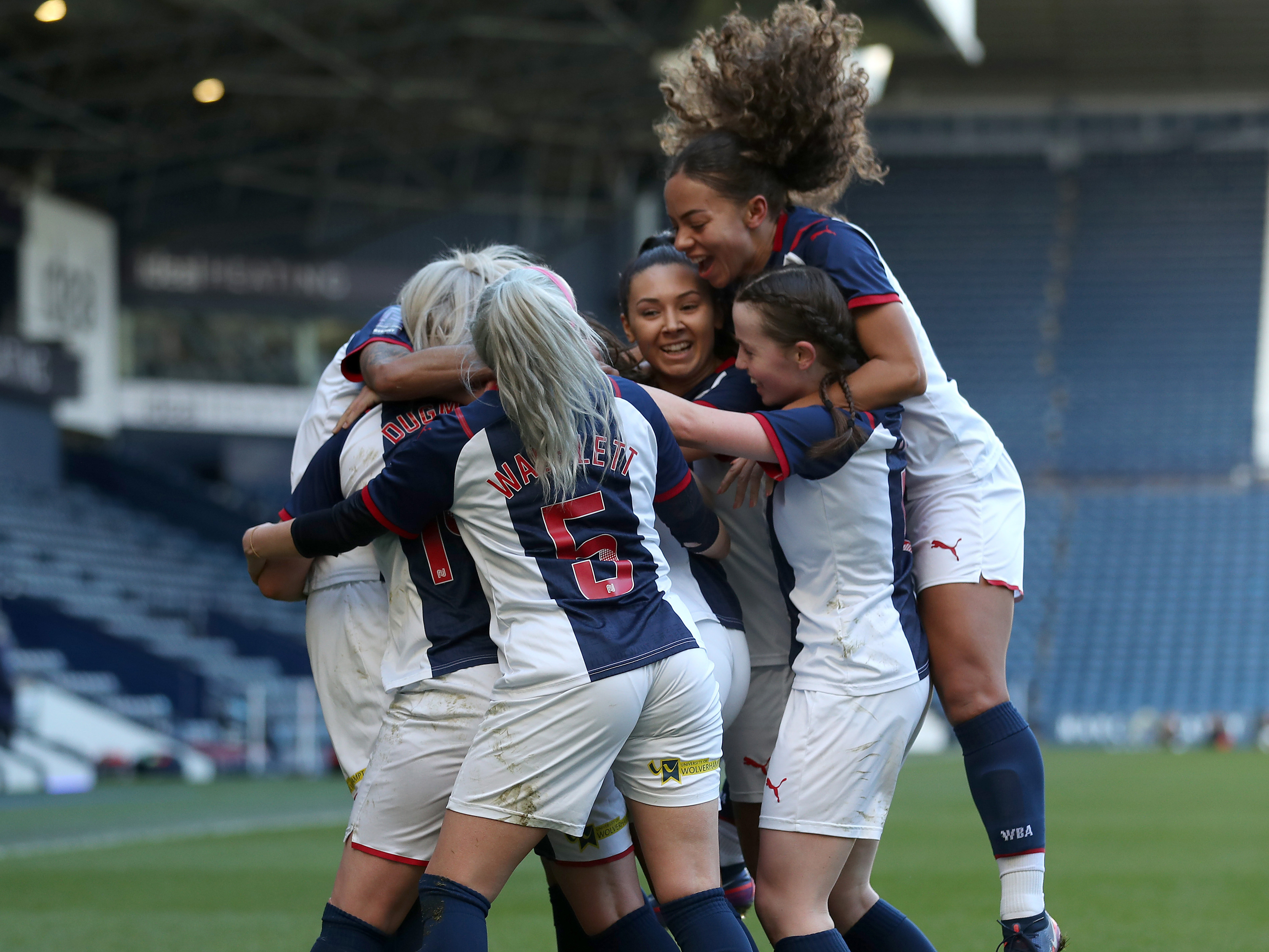 Albion Women marked their first-ever game at The Hawthorns with a win on Sunday afternoon – beating Derby County 2-0 in front of 1,871 supporters