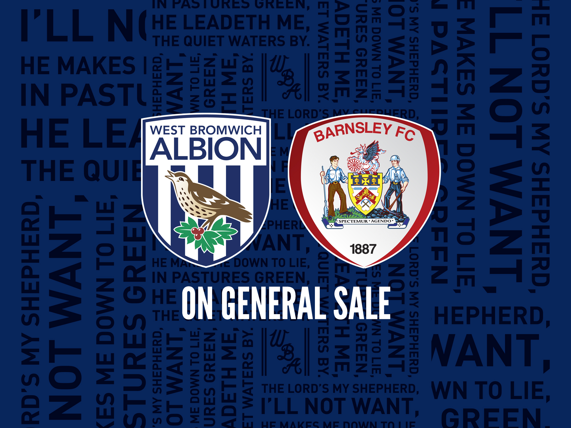 Tickets are on general sale for Albion's final Sky Bet Championship game of the season against Barnsley