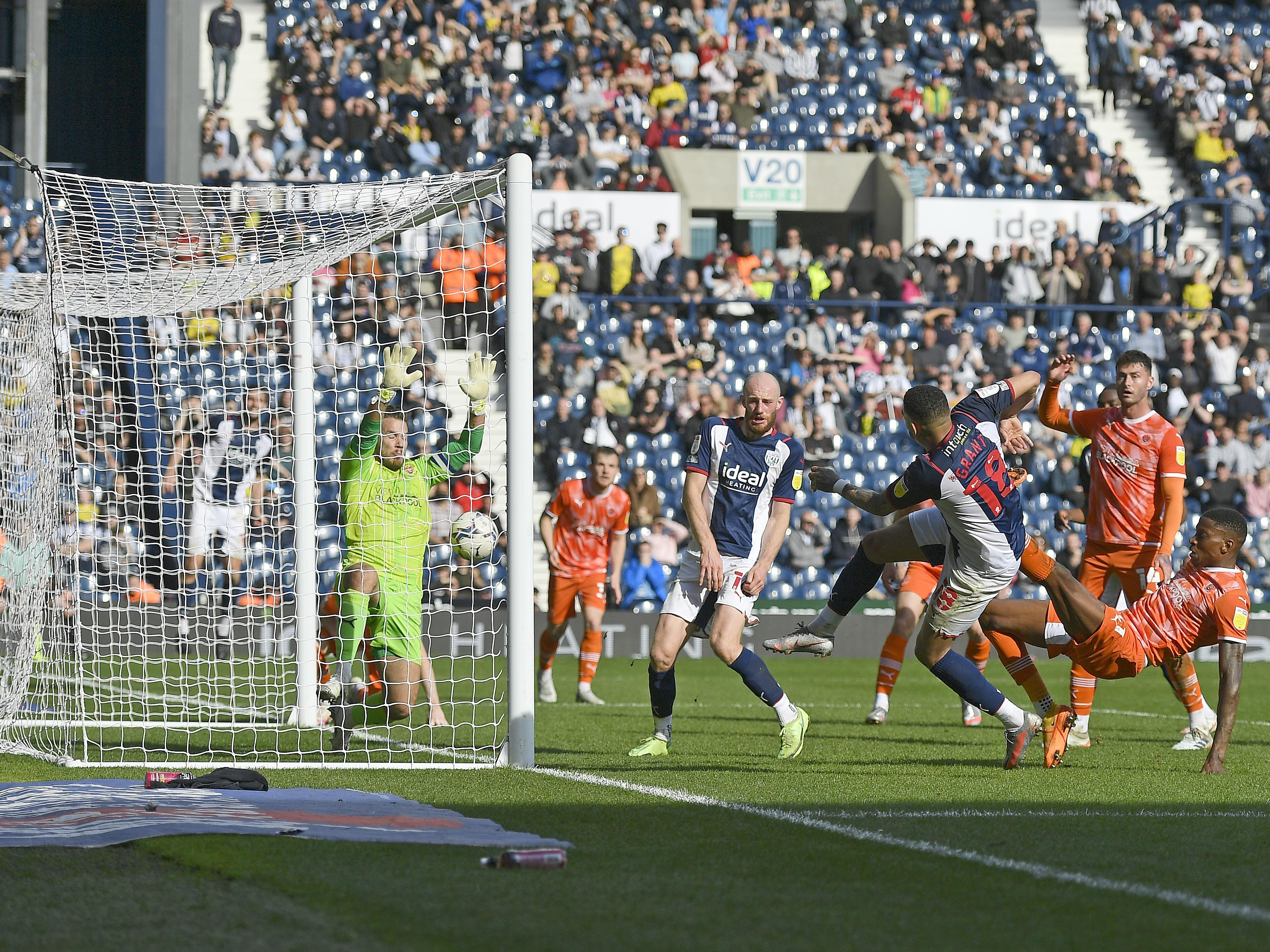 Grant's winning goal against Blackpool