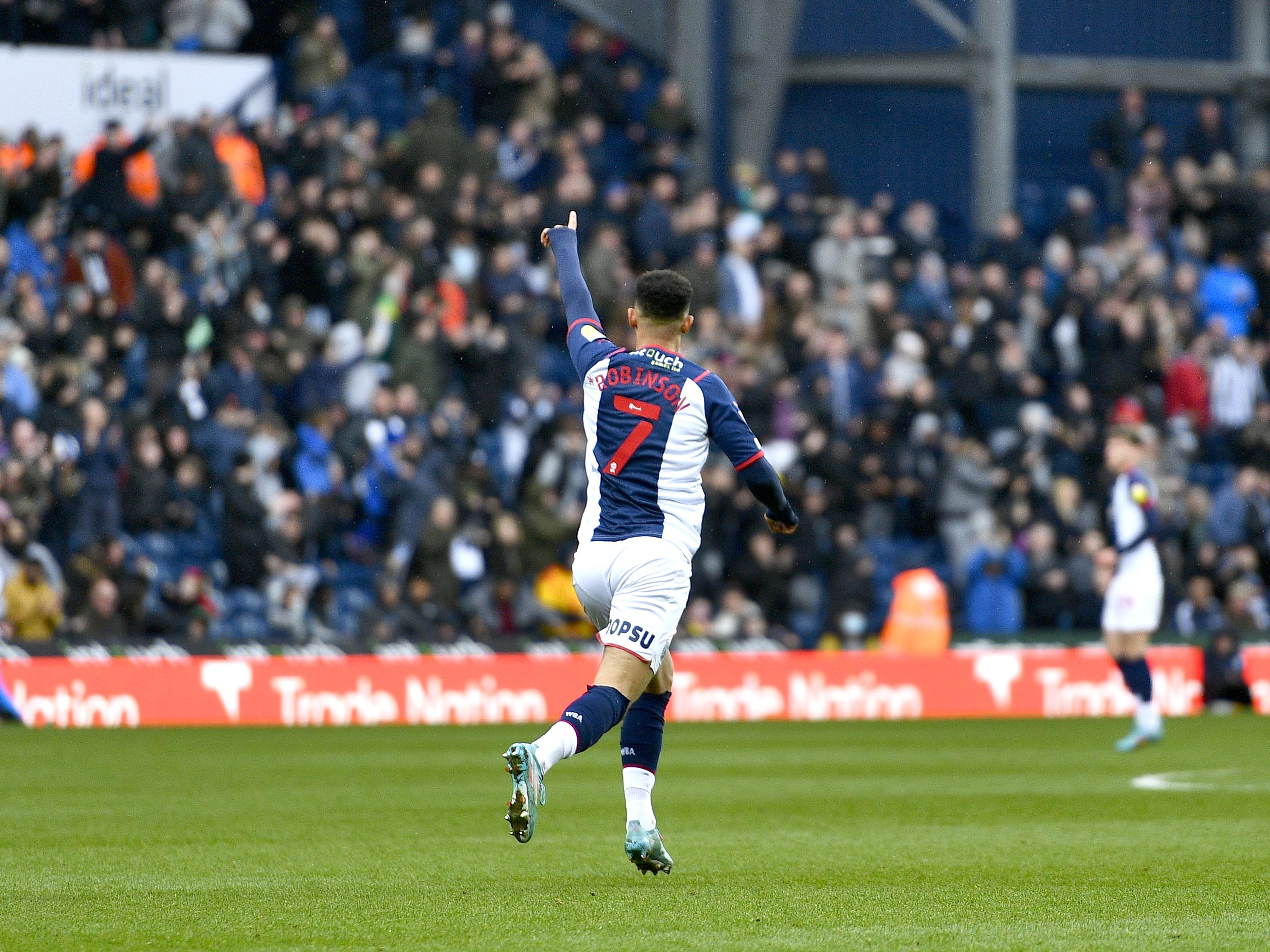 Robinson scores against Stoke