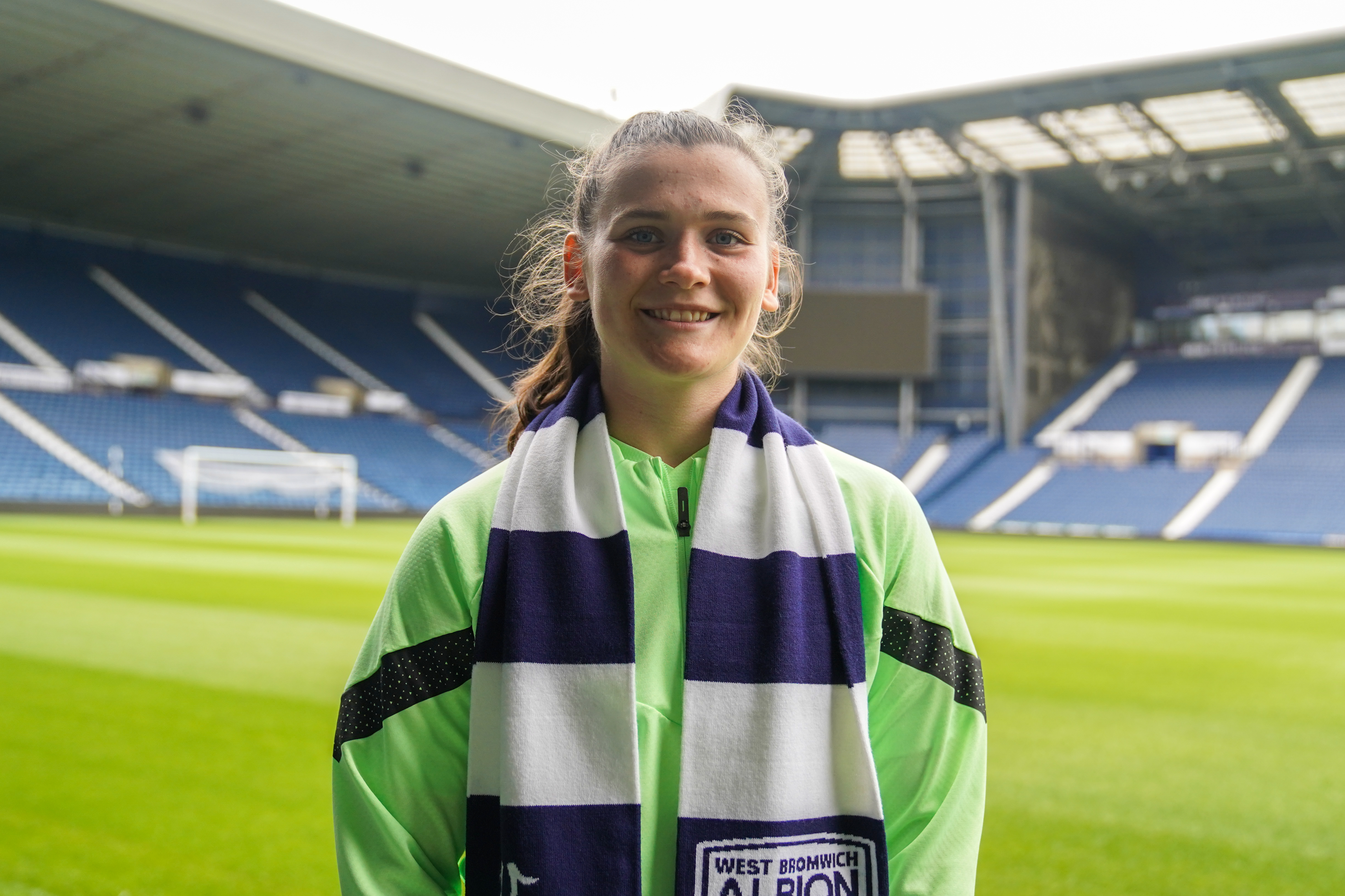 Clarke has signed for Albion Women on loan from Liverpool