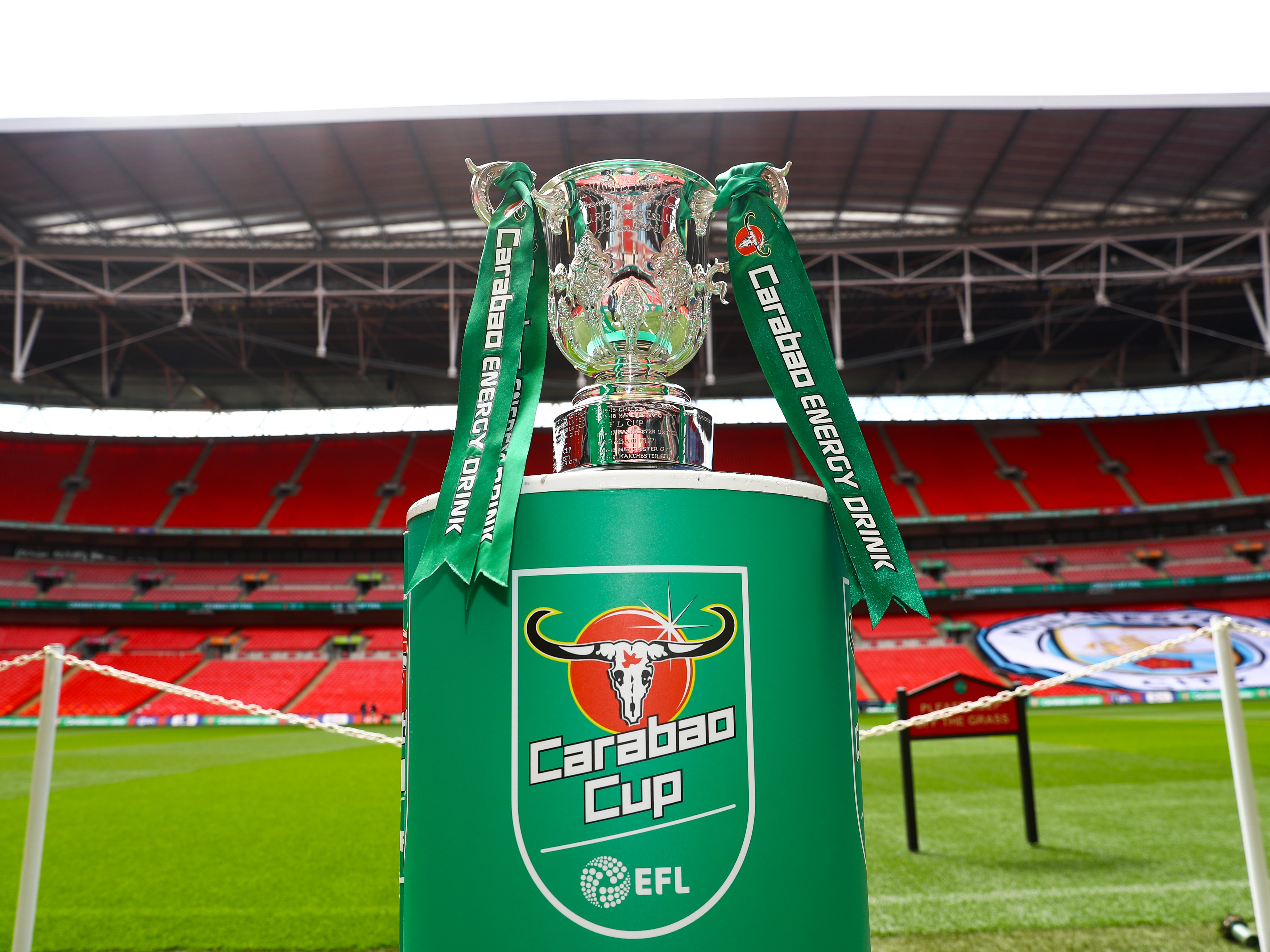 An image of the Carabao Cup trophy
