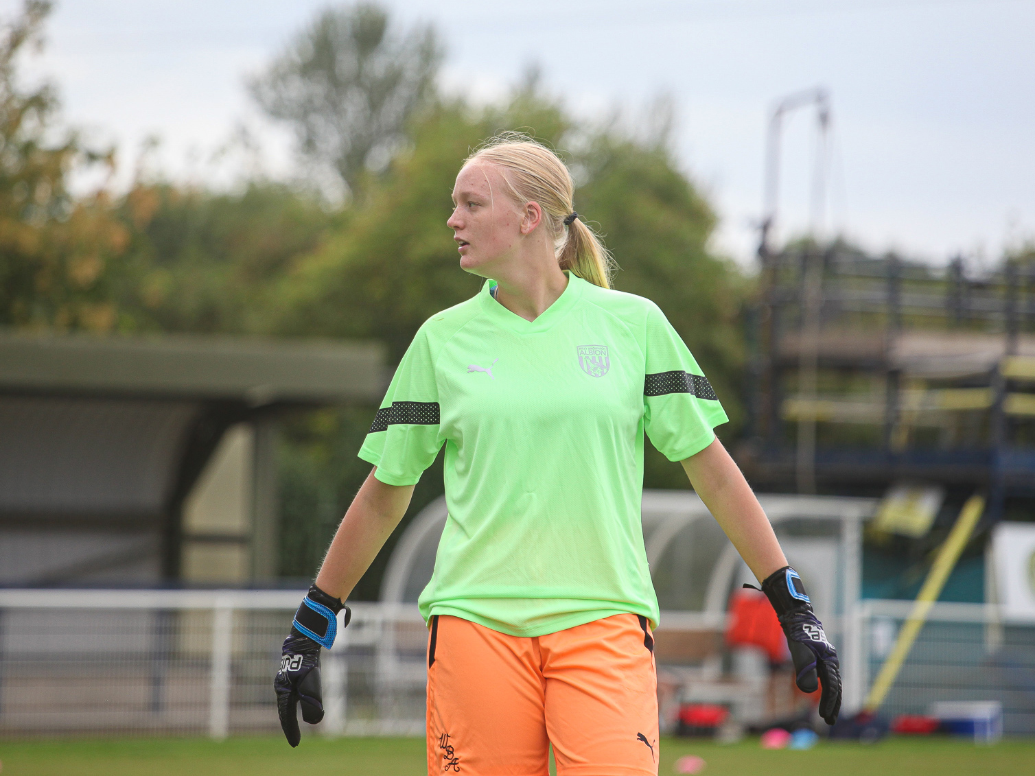 Goalkeeper Daisy Jenkins has signed for Albion Women