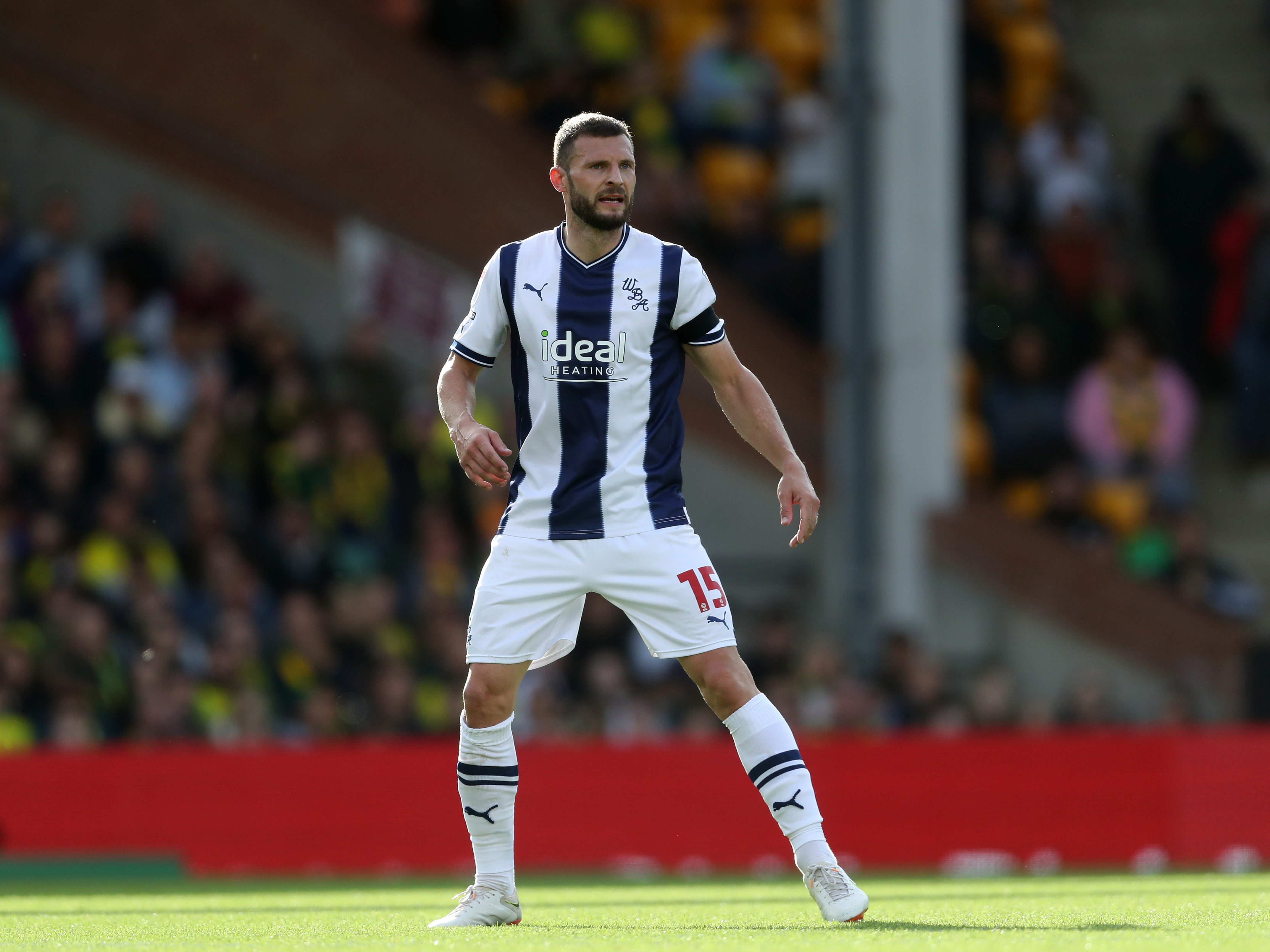 Erik Pieters in action against Norwich