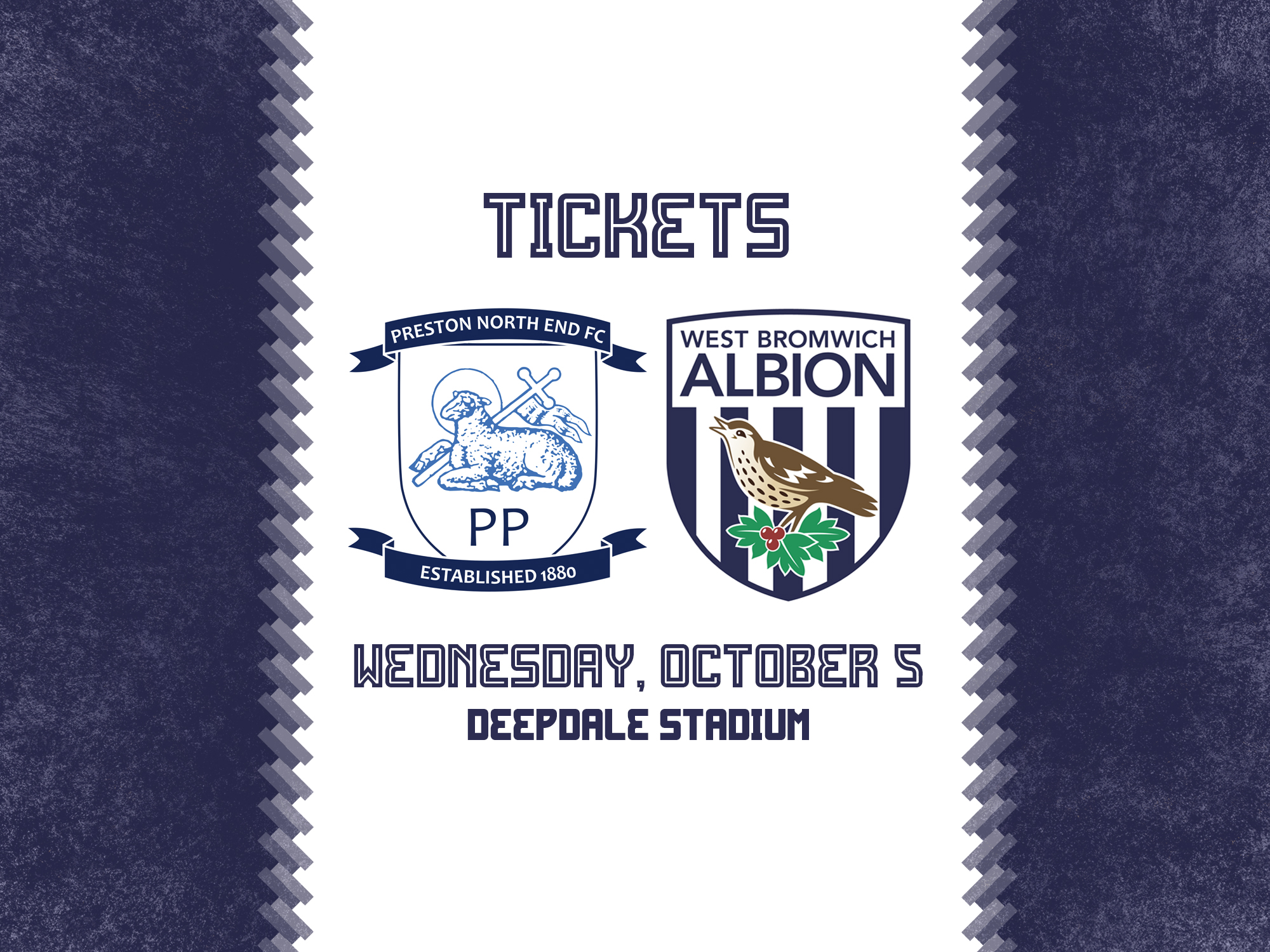Tickets are now on sale for Albion's trip to Preston