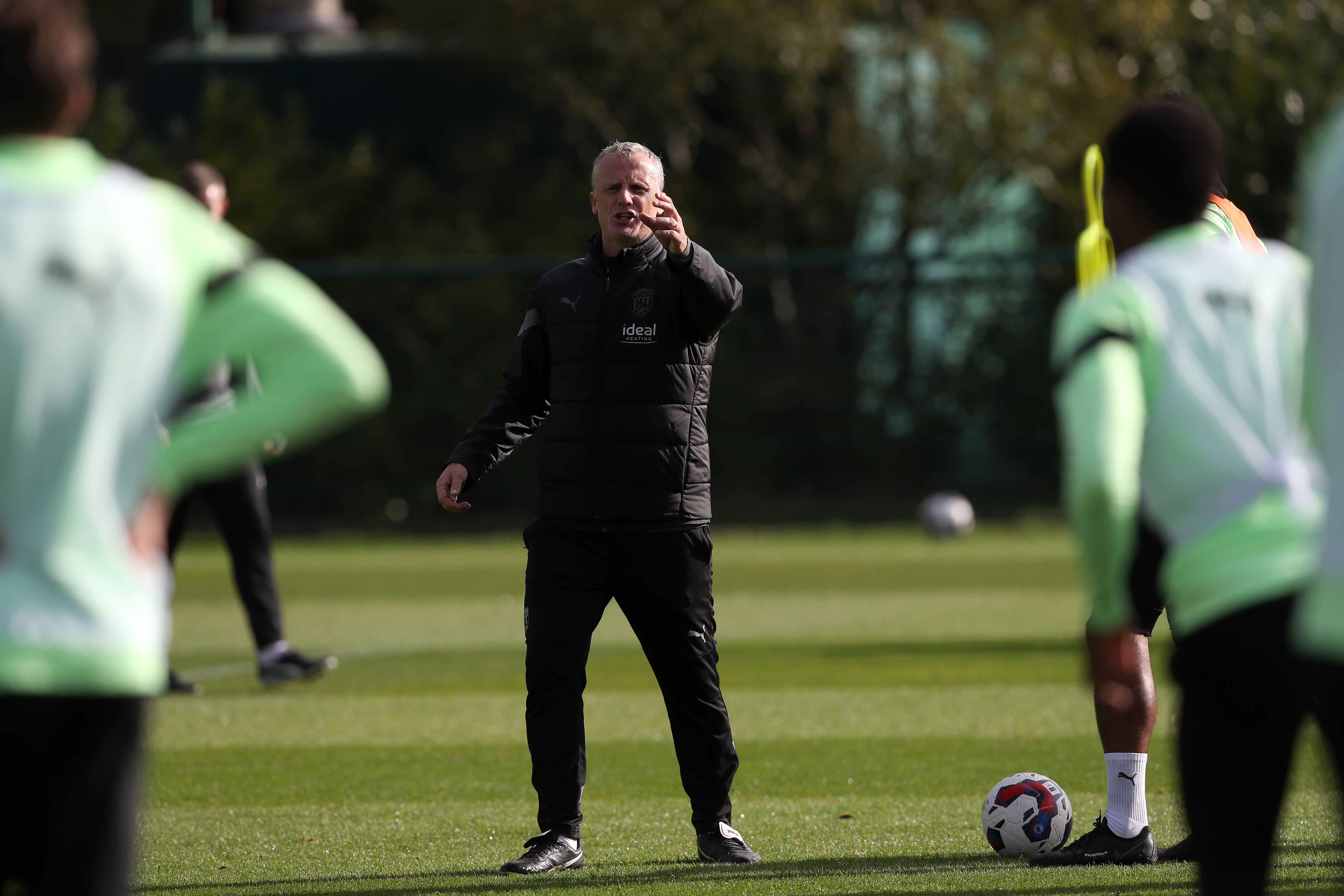 Richard Beale during Albion training