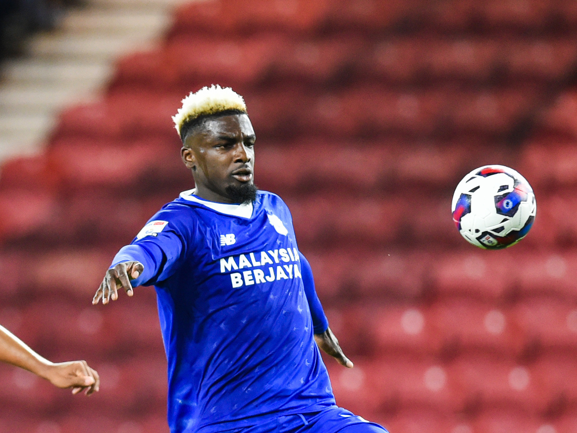 Cedric Kipre in action for Cardiff City