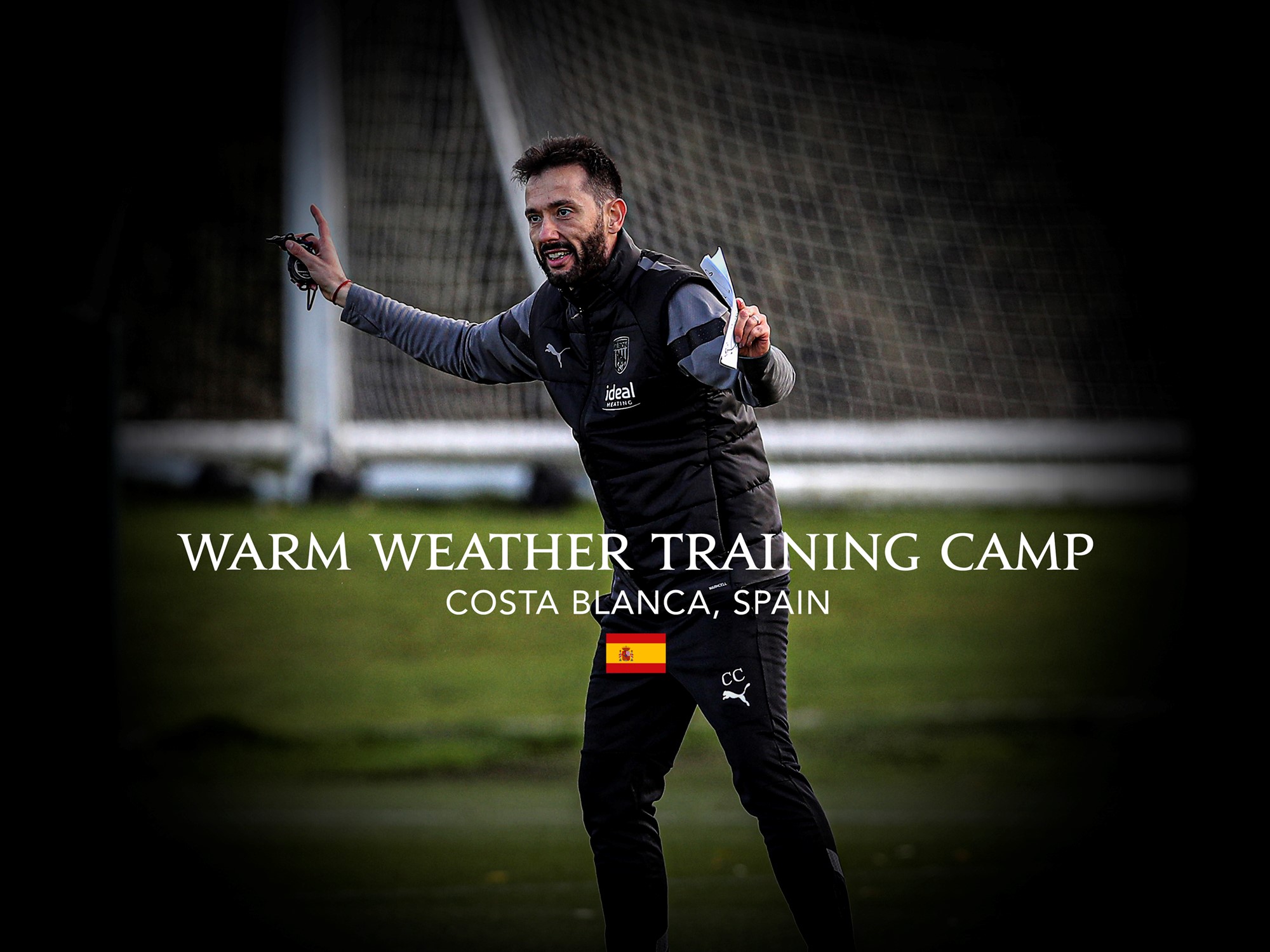 Carlos Corberán warm weather training camp