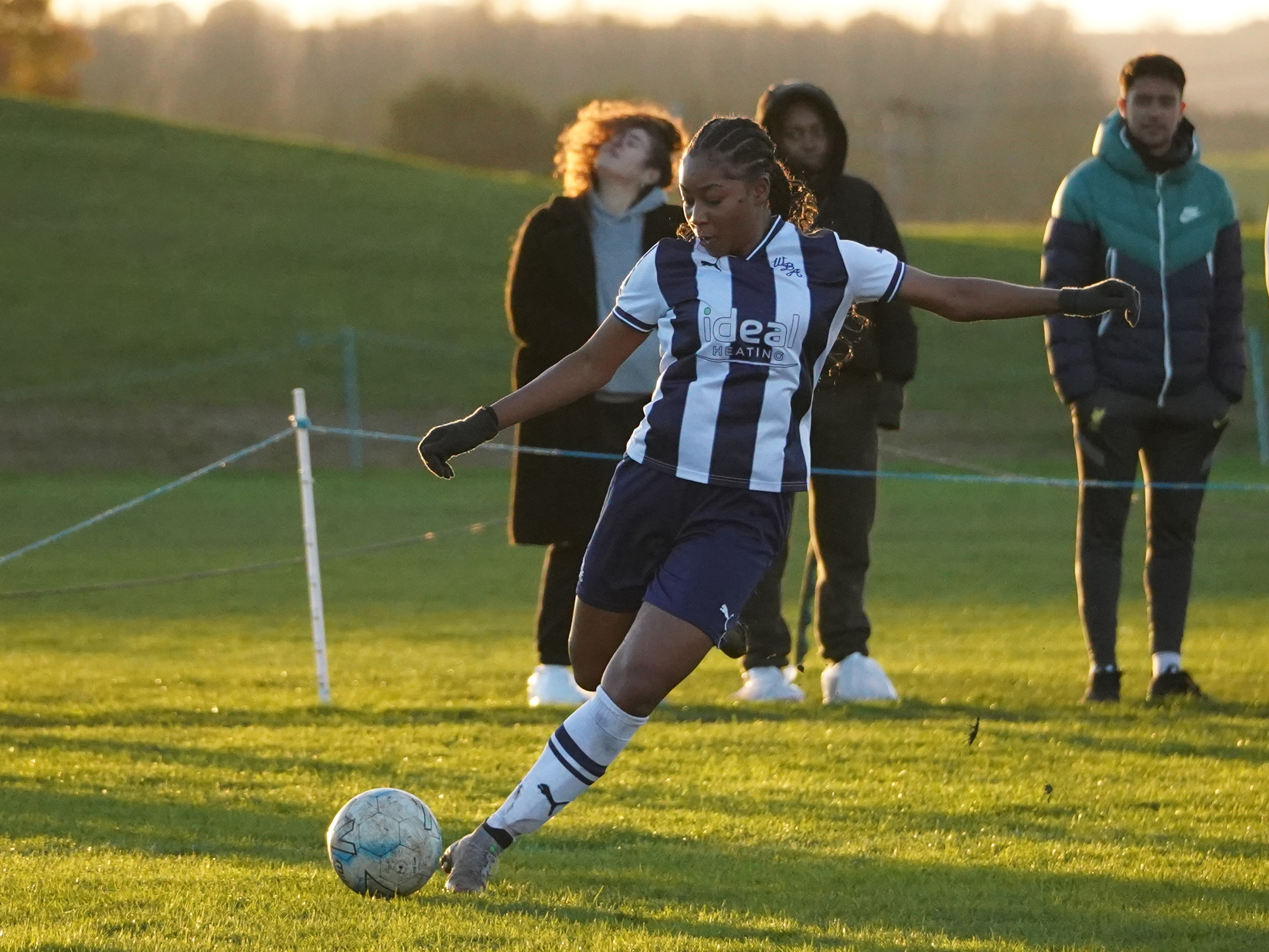 An image of Albion Women in action against Kewford Eagles