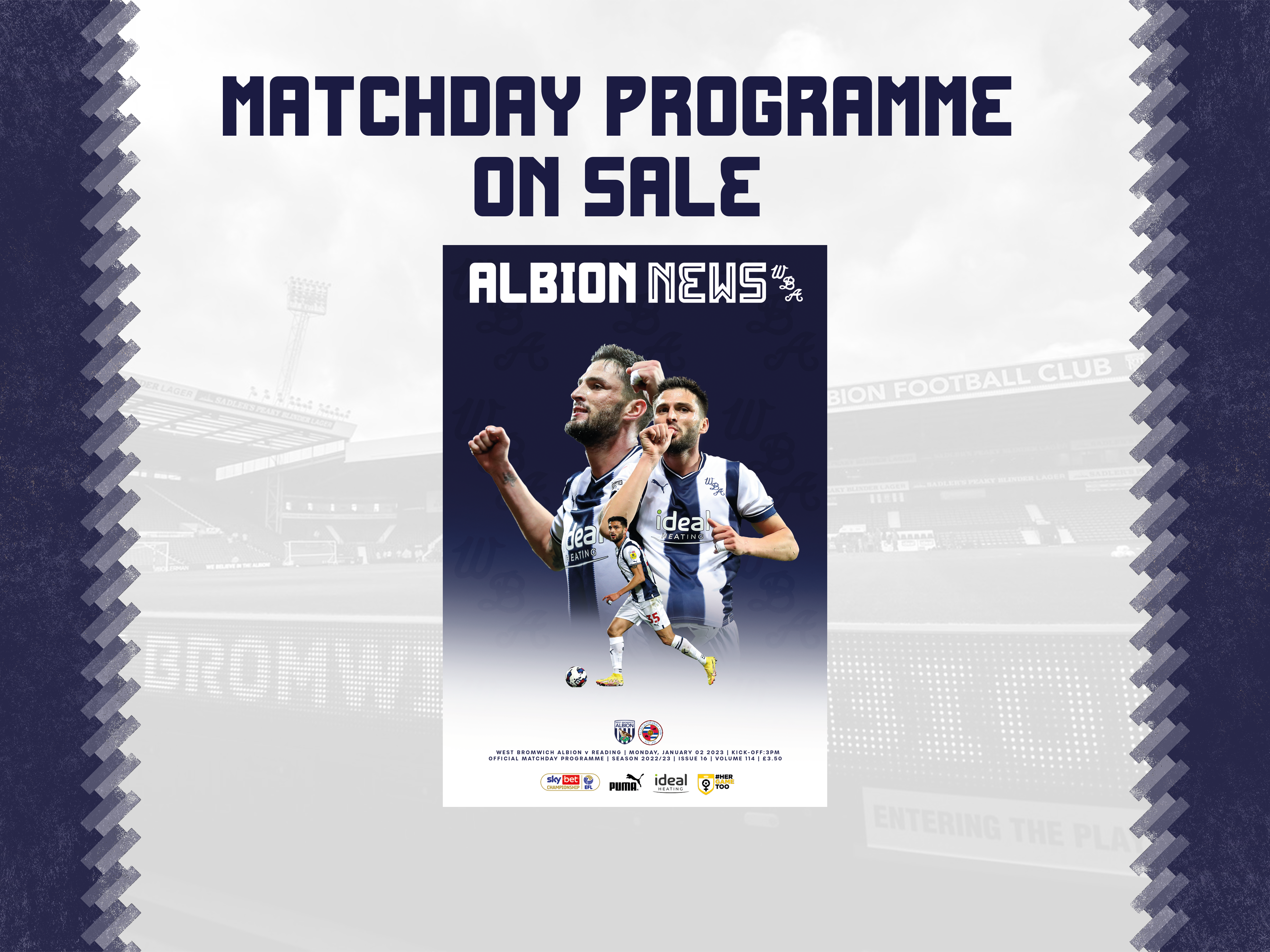 Reading edition of Albion News
