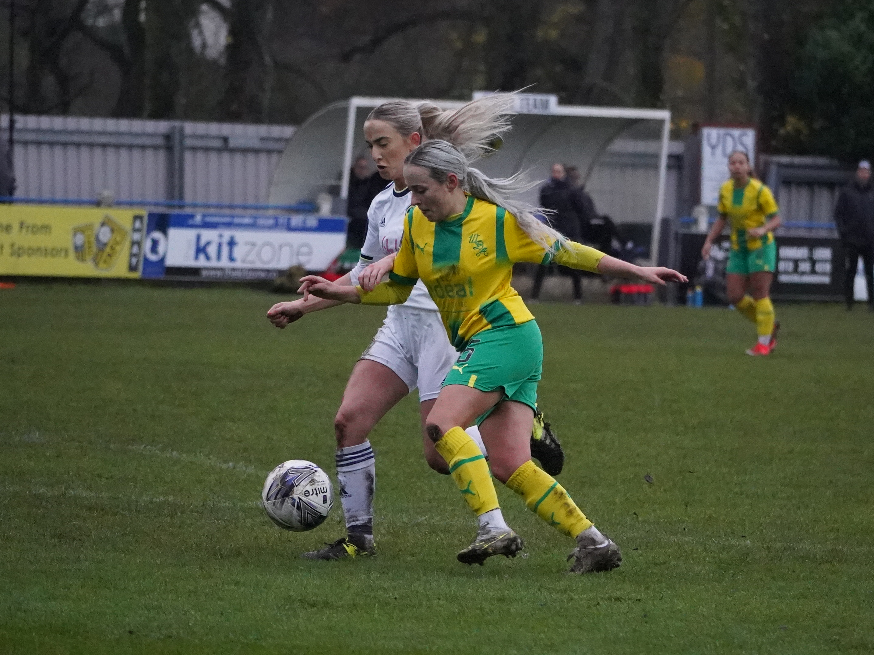 An image of Albion Women in action against Leeds