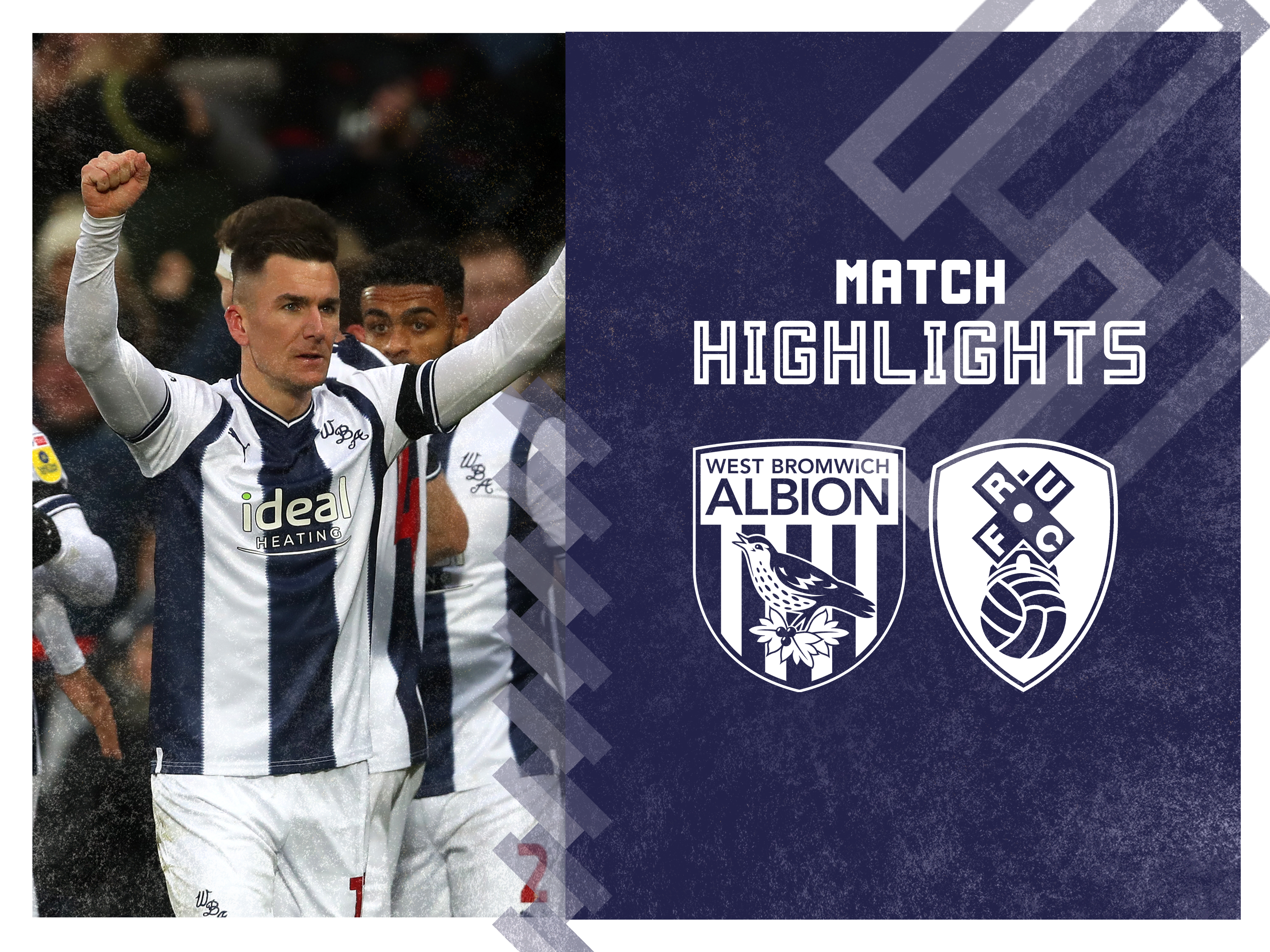 Graphic for Albion v Rotherham match highlights