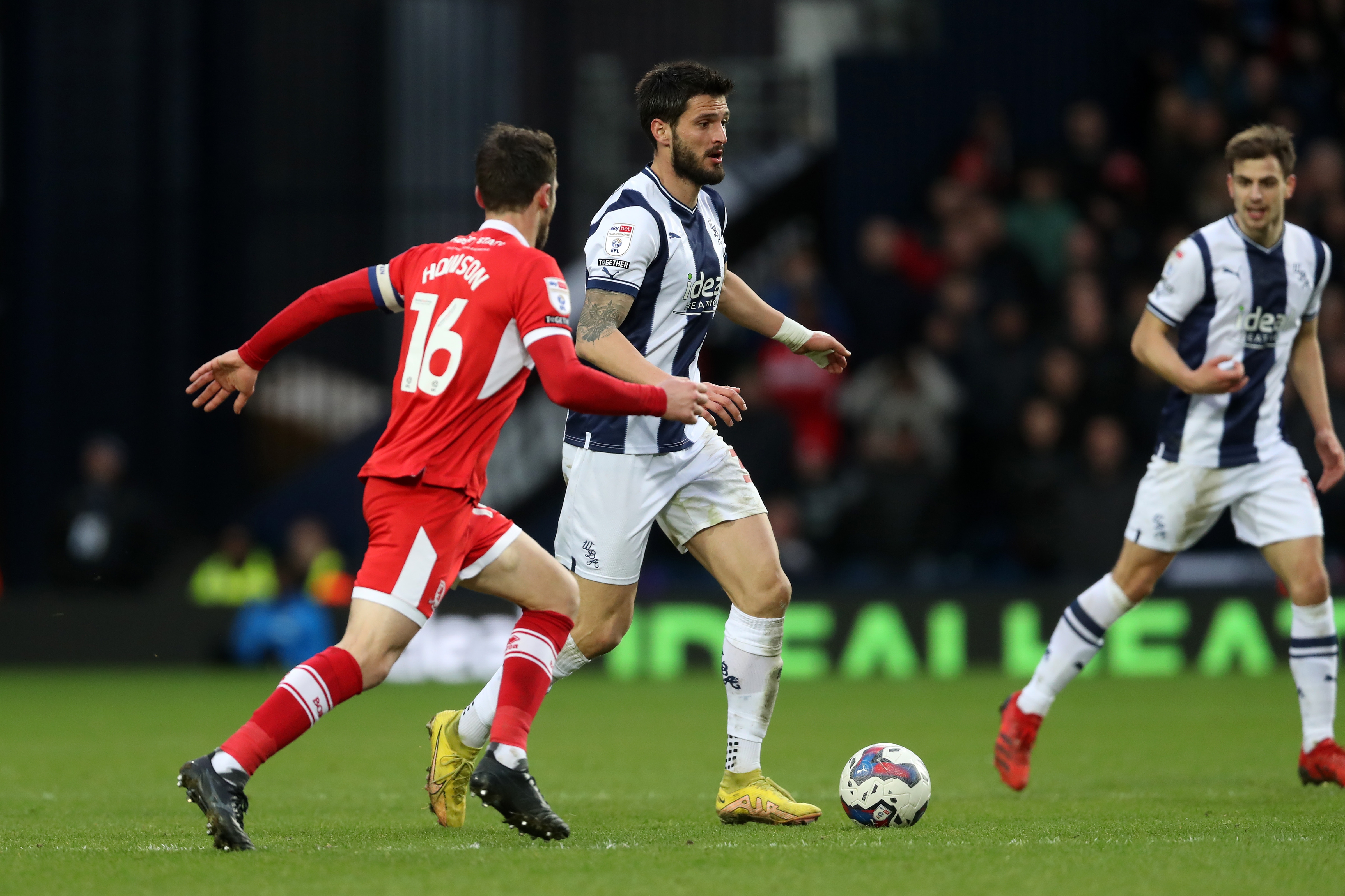 West Bromwich Albion 2-0 Middlesbrough: Daryl Dike double beats Boro to end  bad Baggies run - BBC Sport