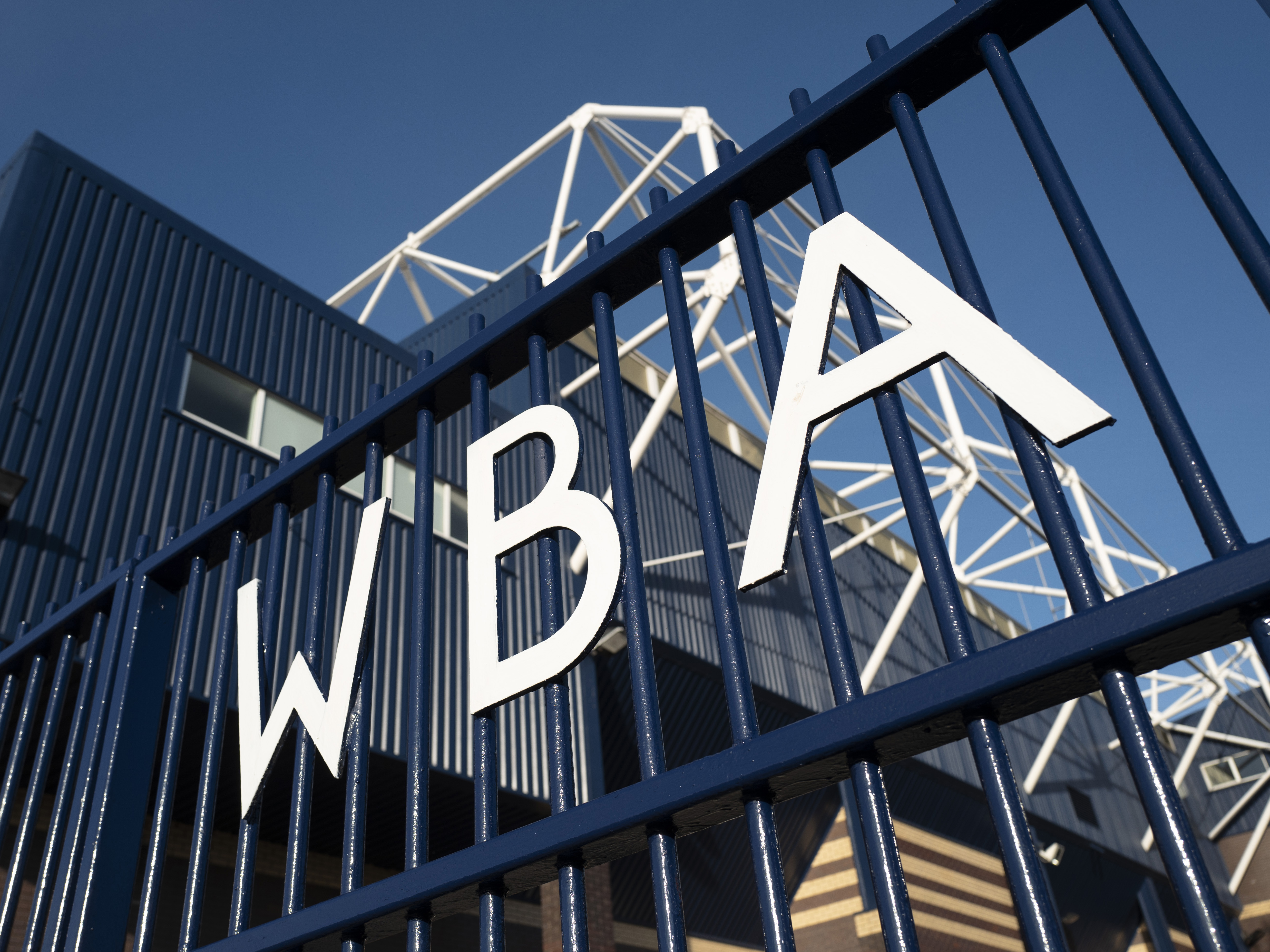 WBA gates at the Smethwick End
