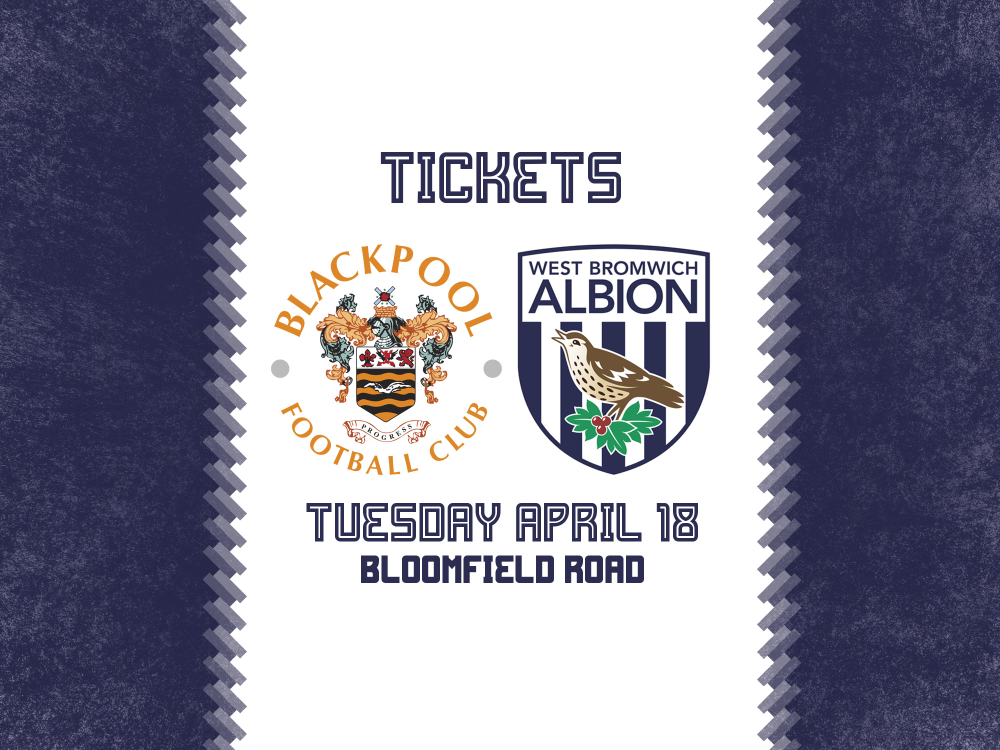 Blackpool ticket details