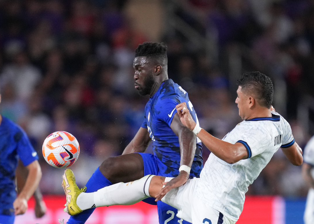 Daryl Dike in action for USA (Photo: USMNT)