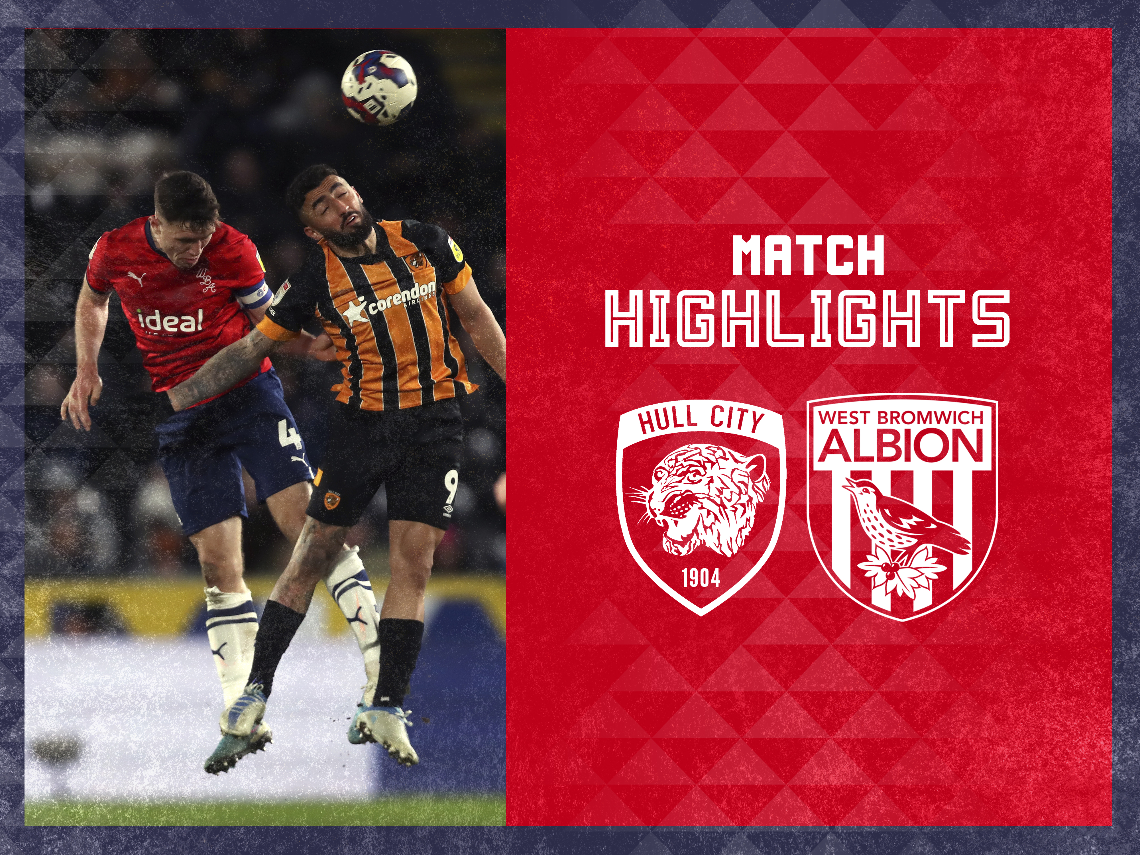 Hull City v Albion Match Highlights