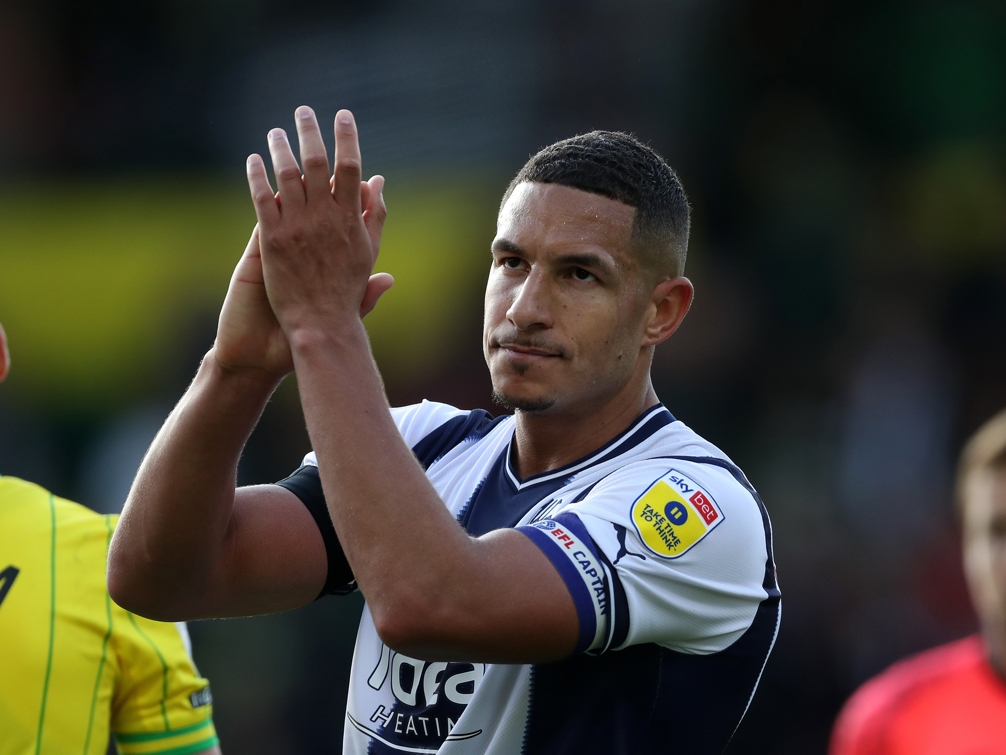 Jake Livermore applauds supporters