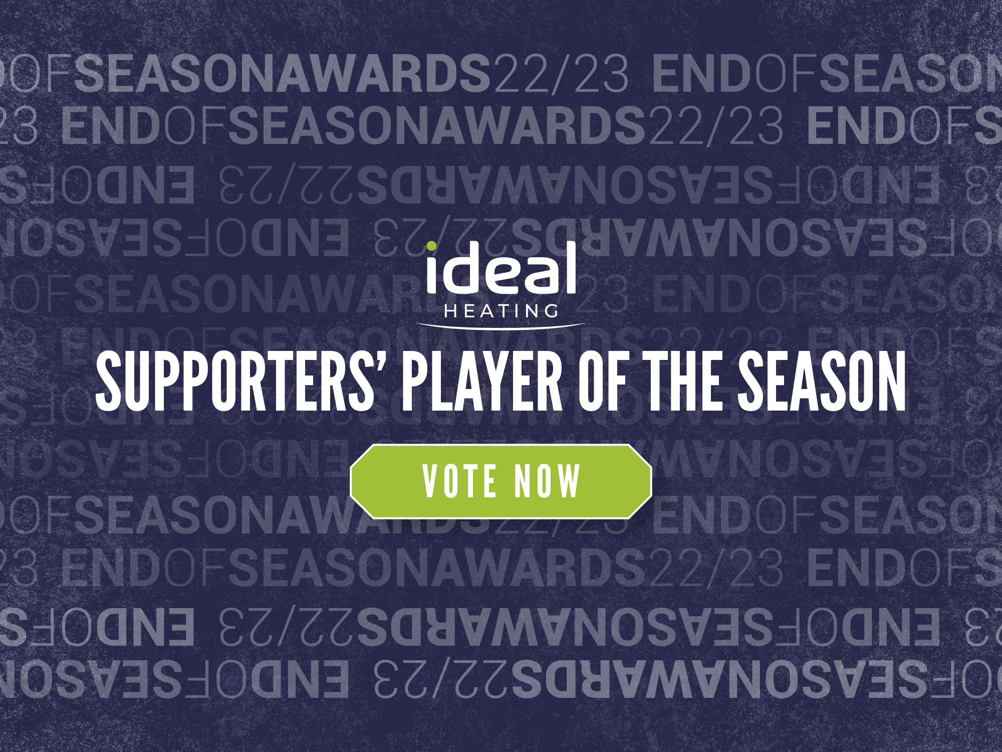 Supporters' Player of the Season vote graphic 