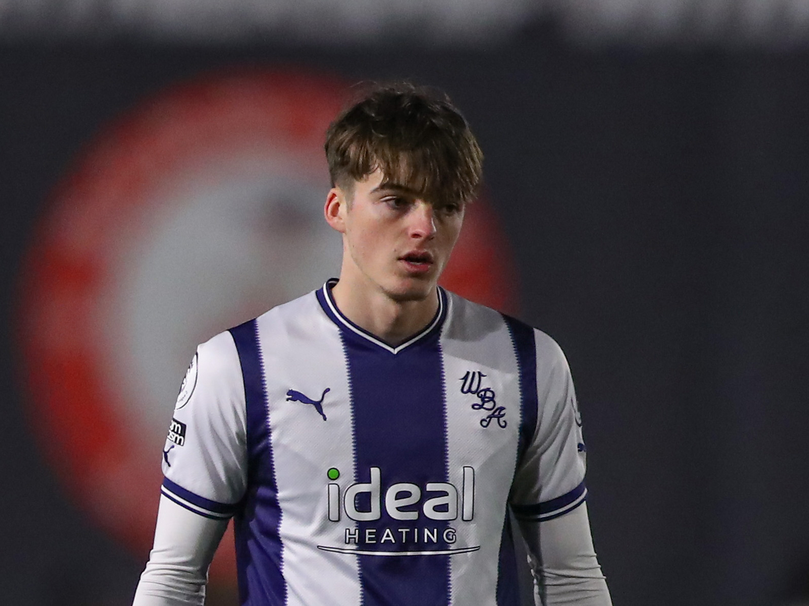 Alex Williams in action for Albion's PL2 side