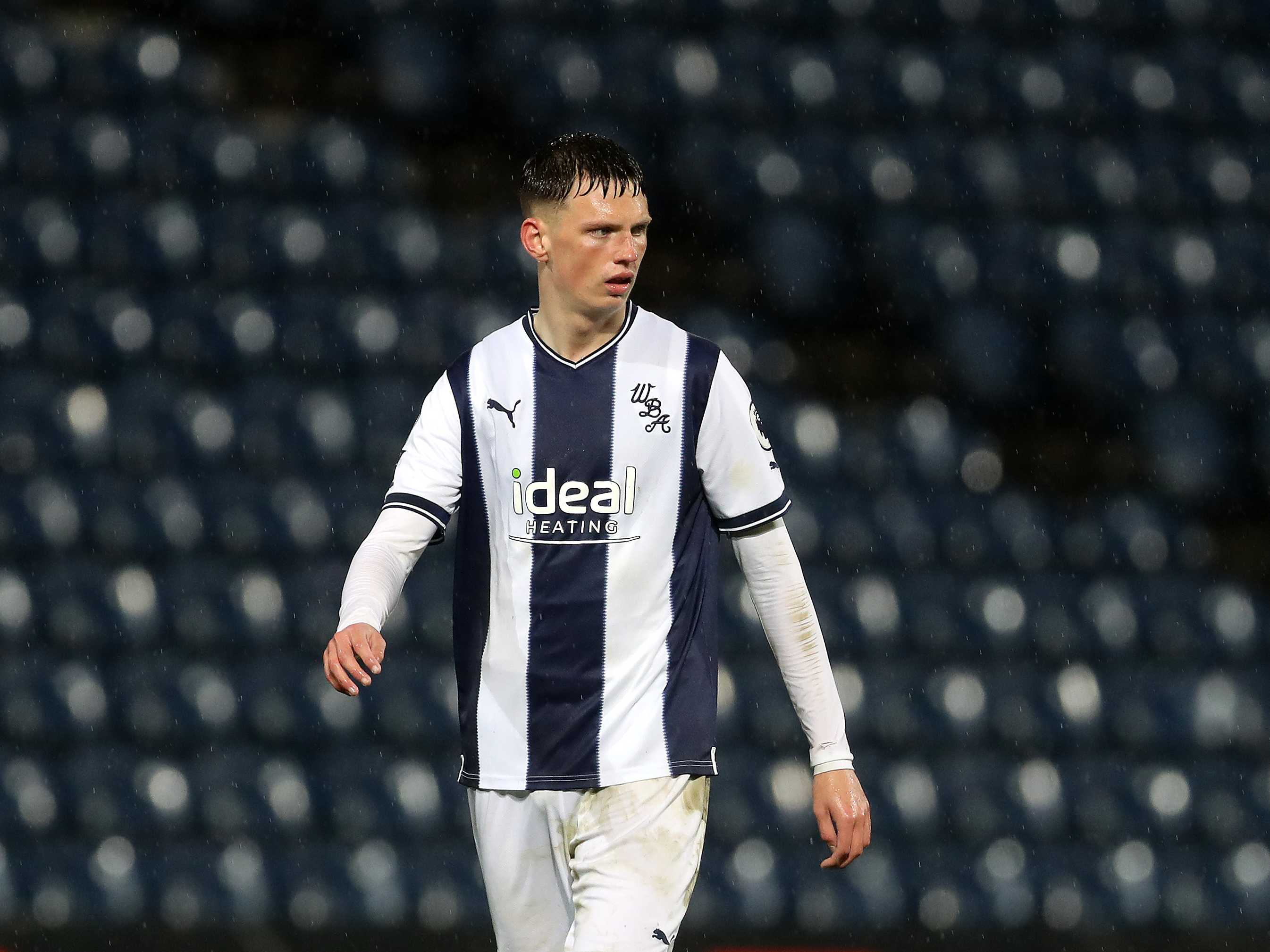 A photo of Reece Hall in action at The Hawthorns