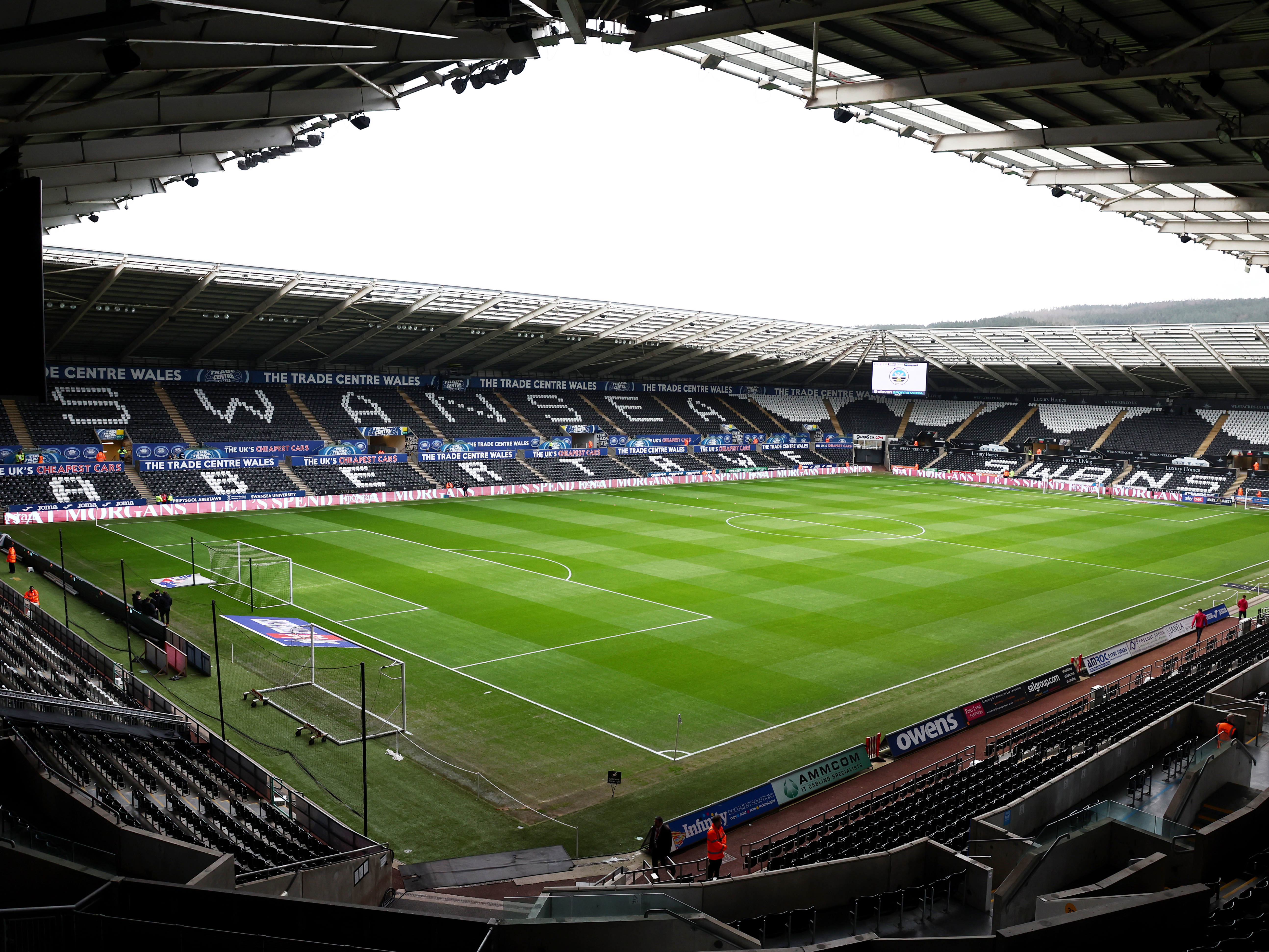 An image of the Swansea.com stadium